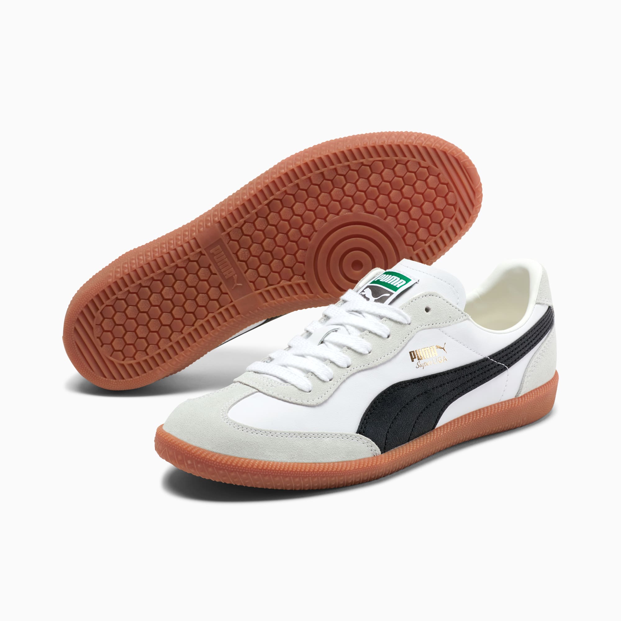 puma super liga og retro sneaker white