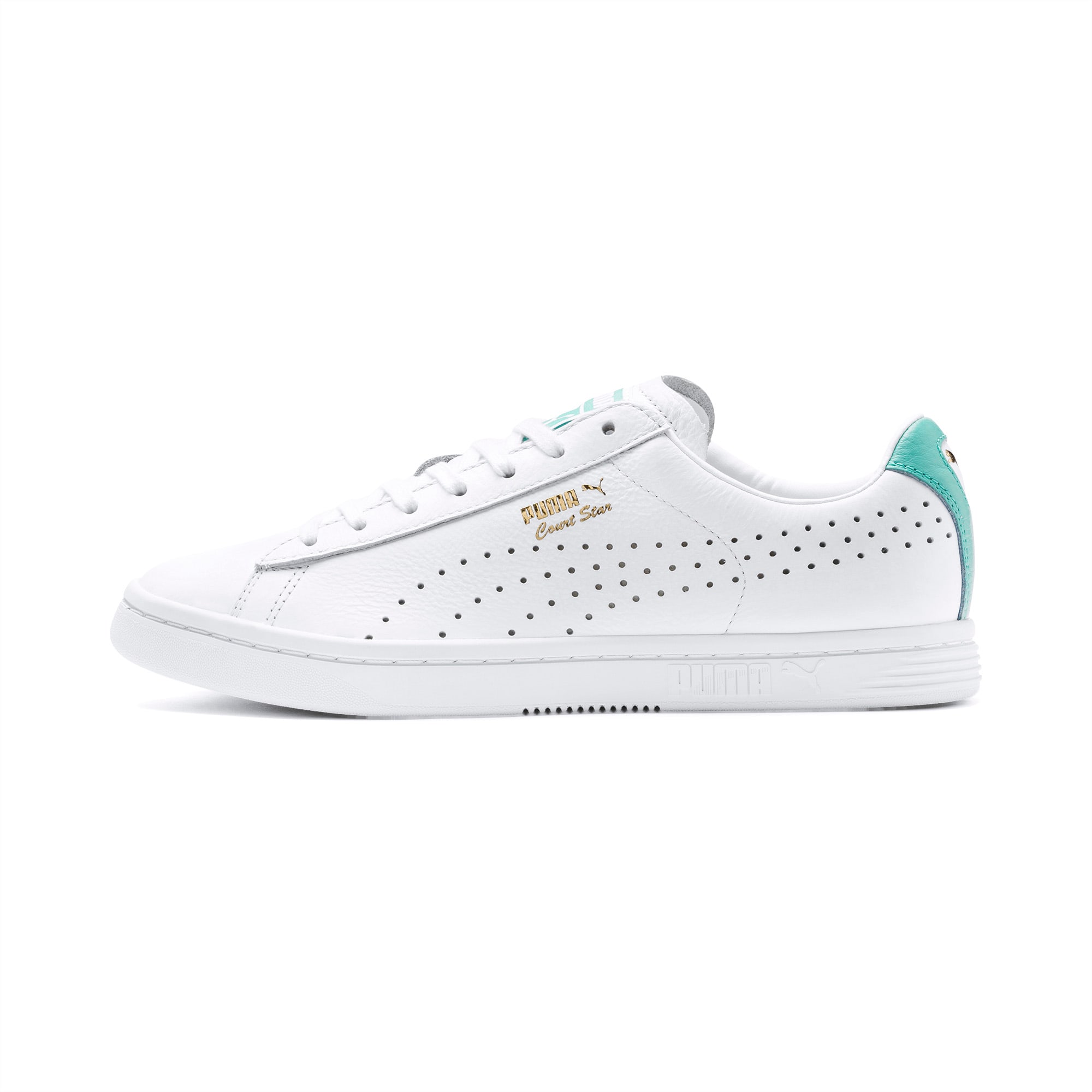 puma white court star sneakers