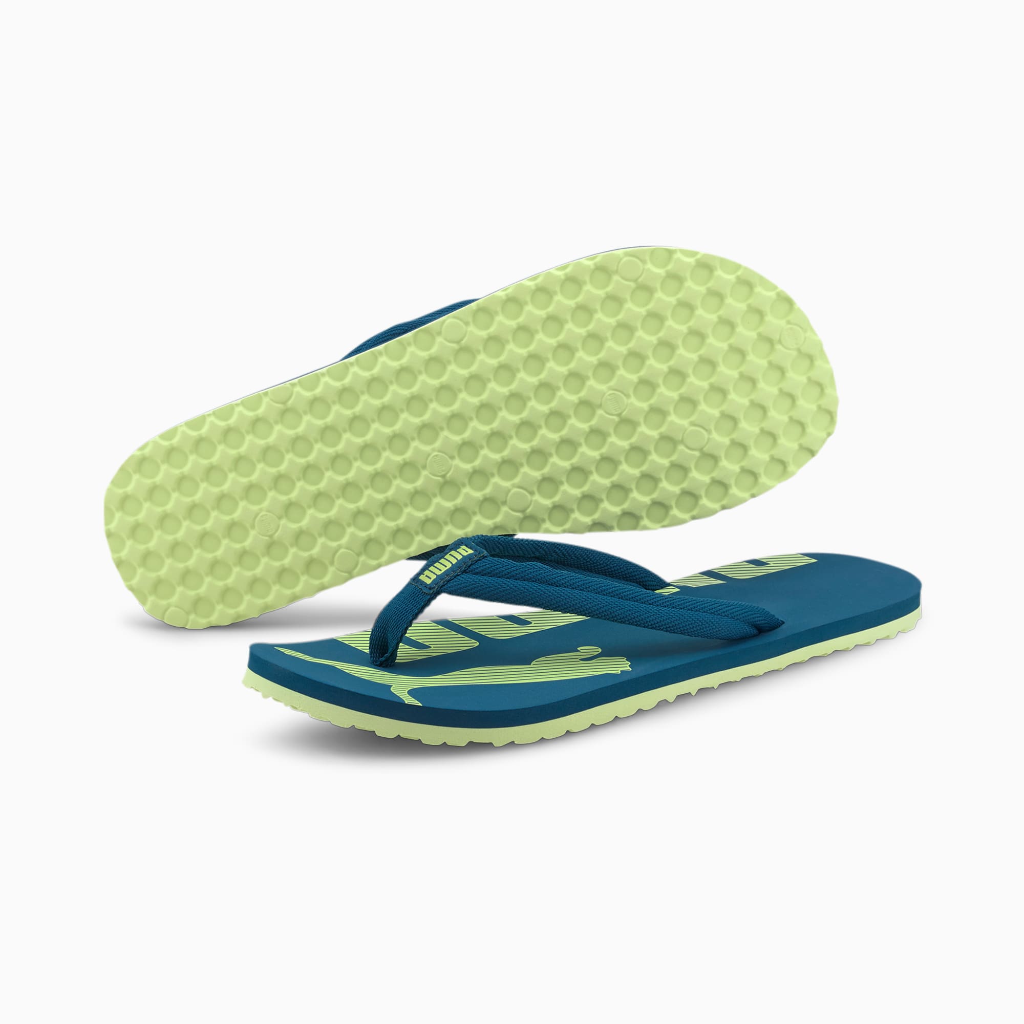 Epic Flip v2 Sandals, Digi-blue-Sharp Green, large