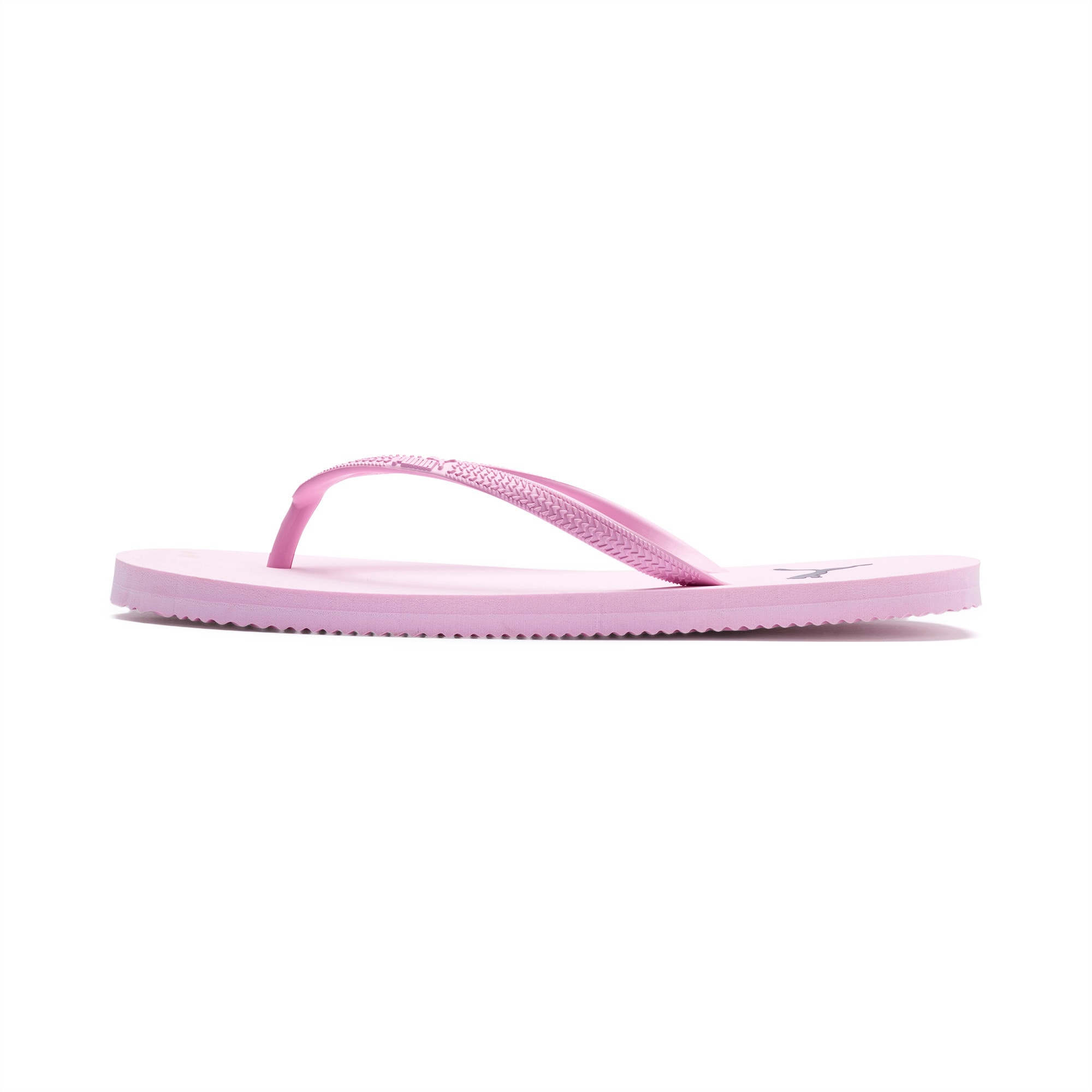 Pale pink flip flops on sale