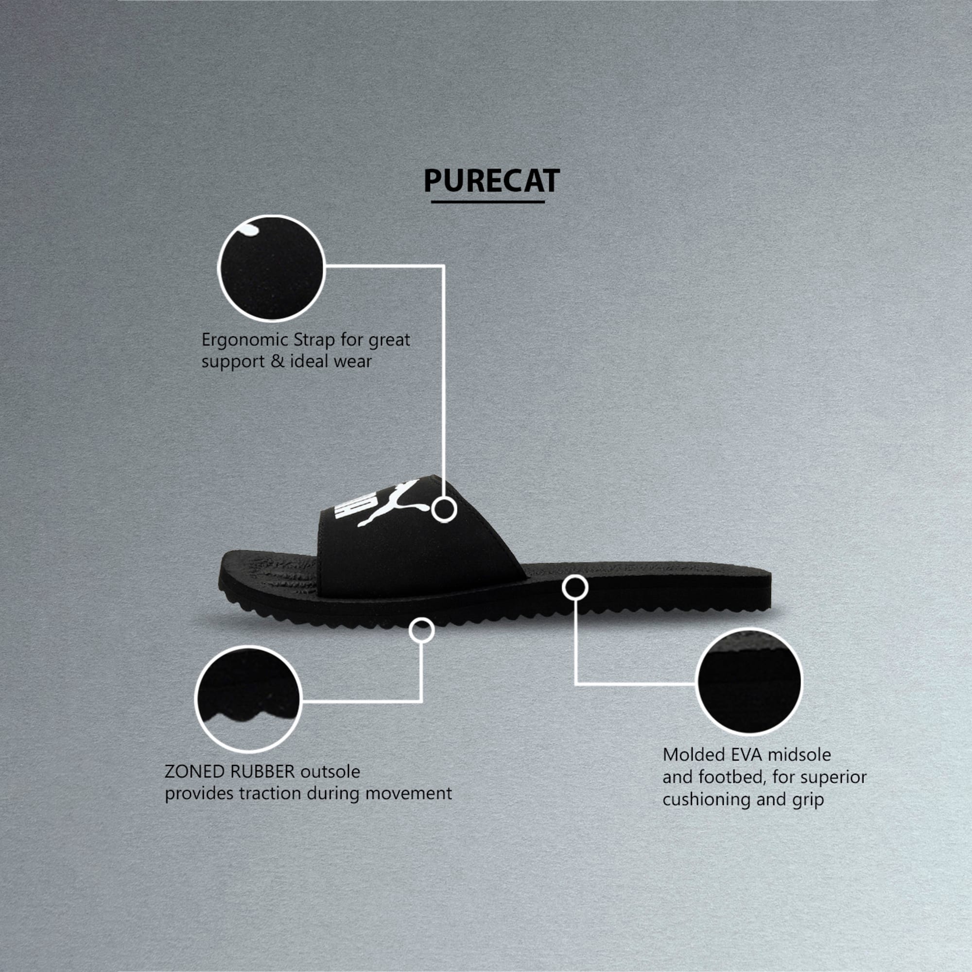 Purecat sandals sales