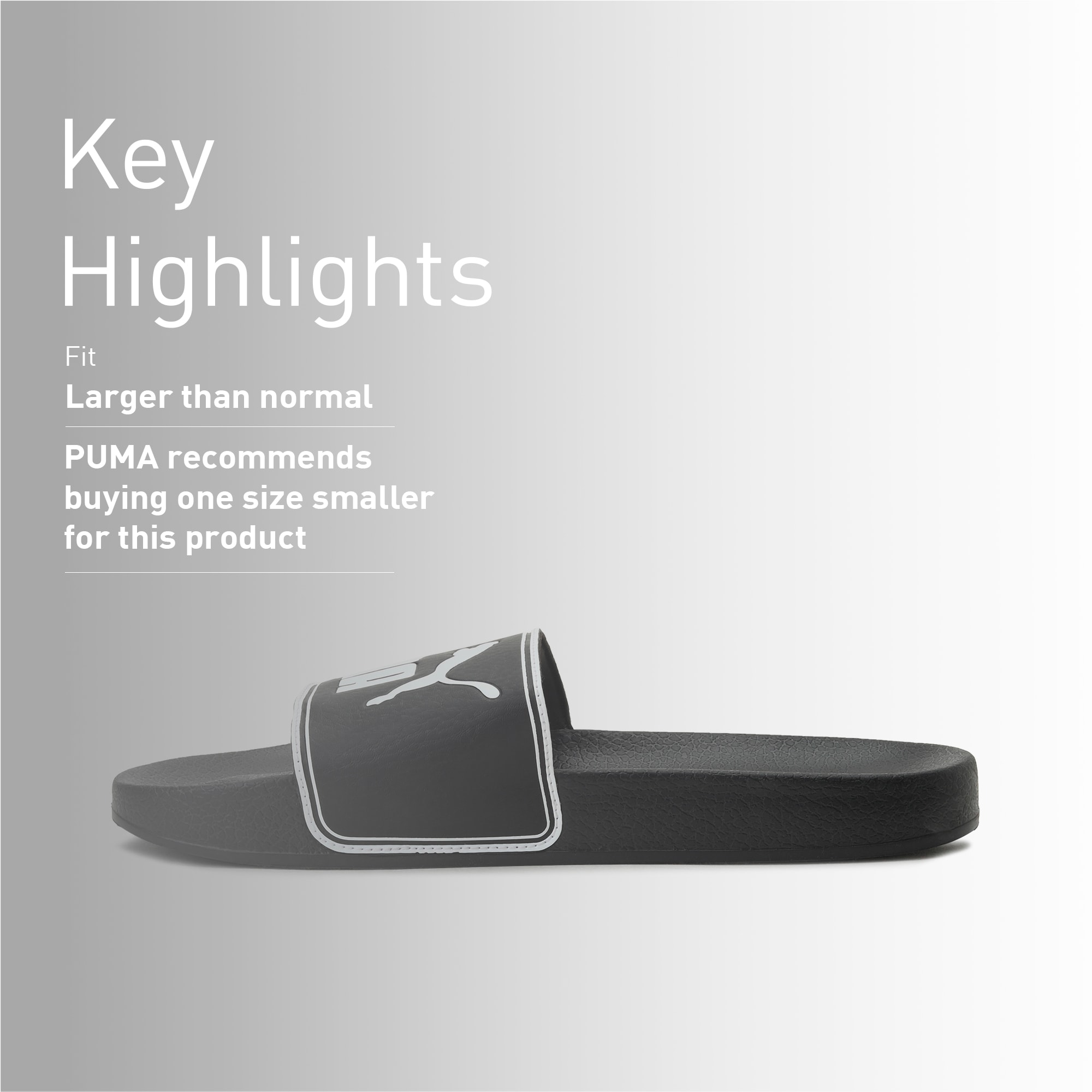 How do puma slides fit sales