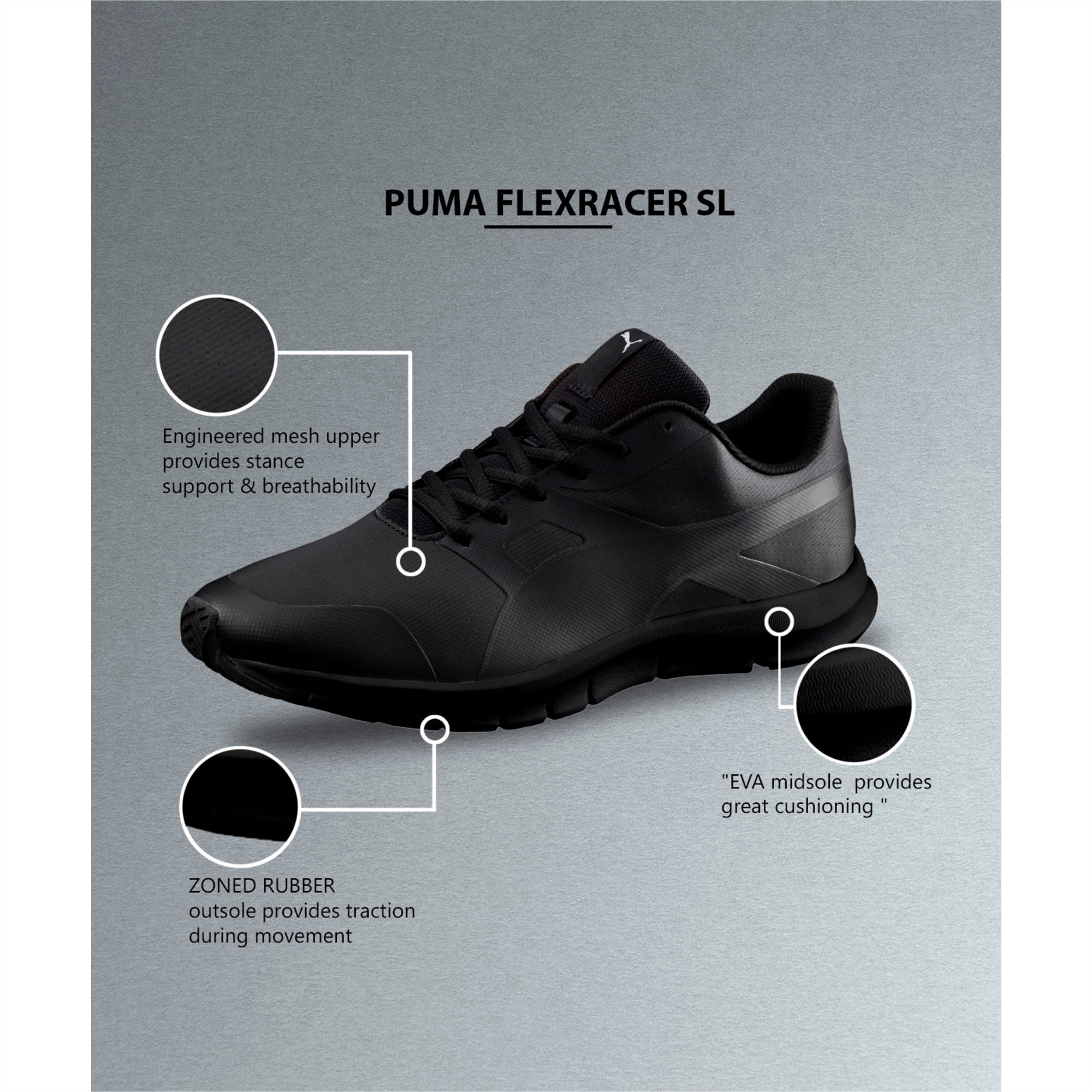 Puma flexracer hot sale sl black