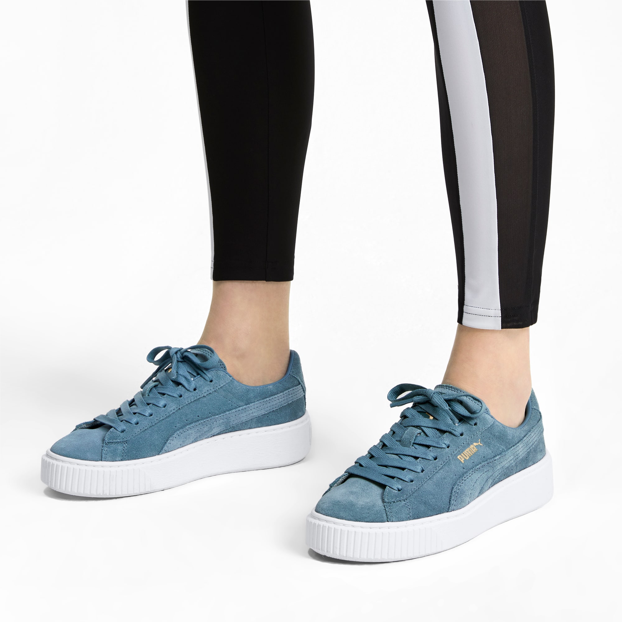 Suede Platform Women's Sneakers