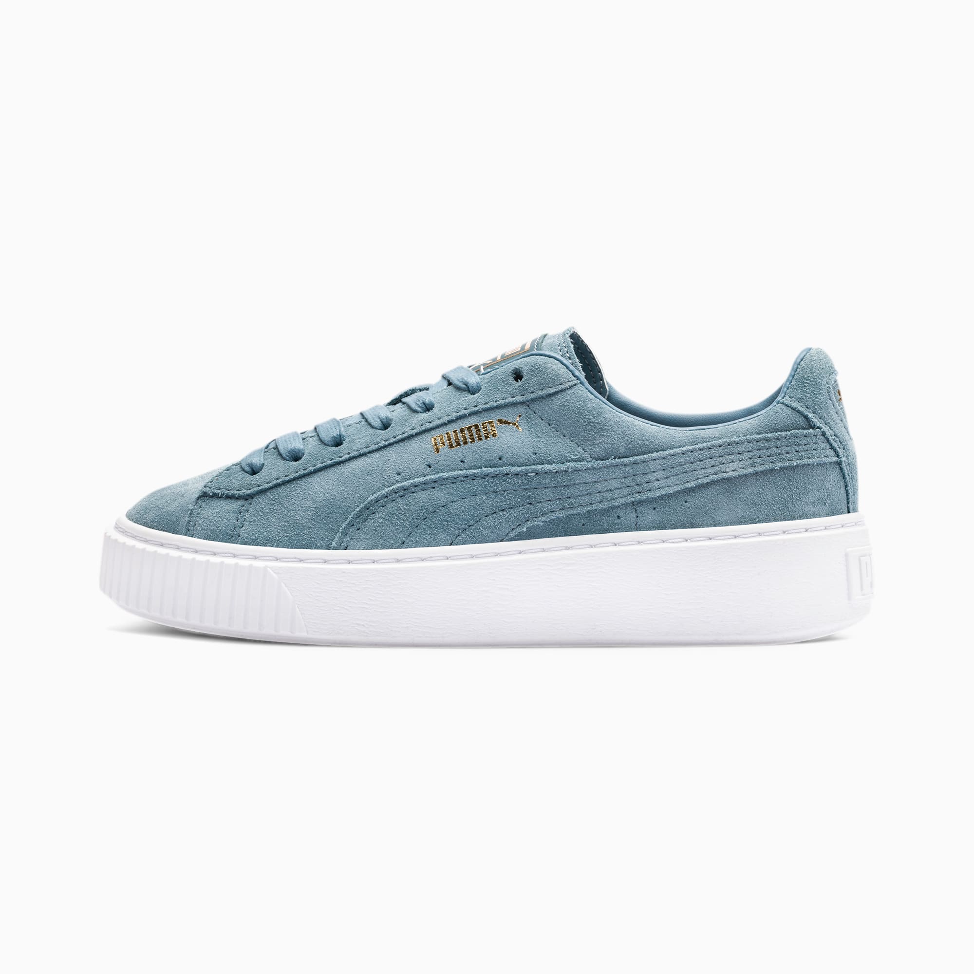 grey suede pumas women's