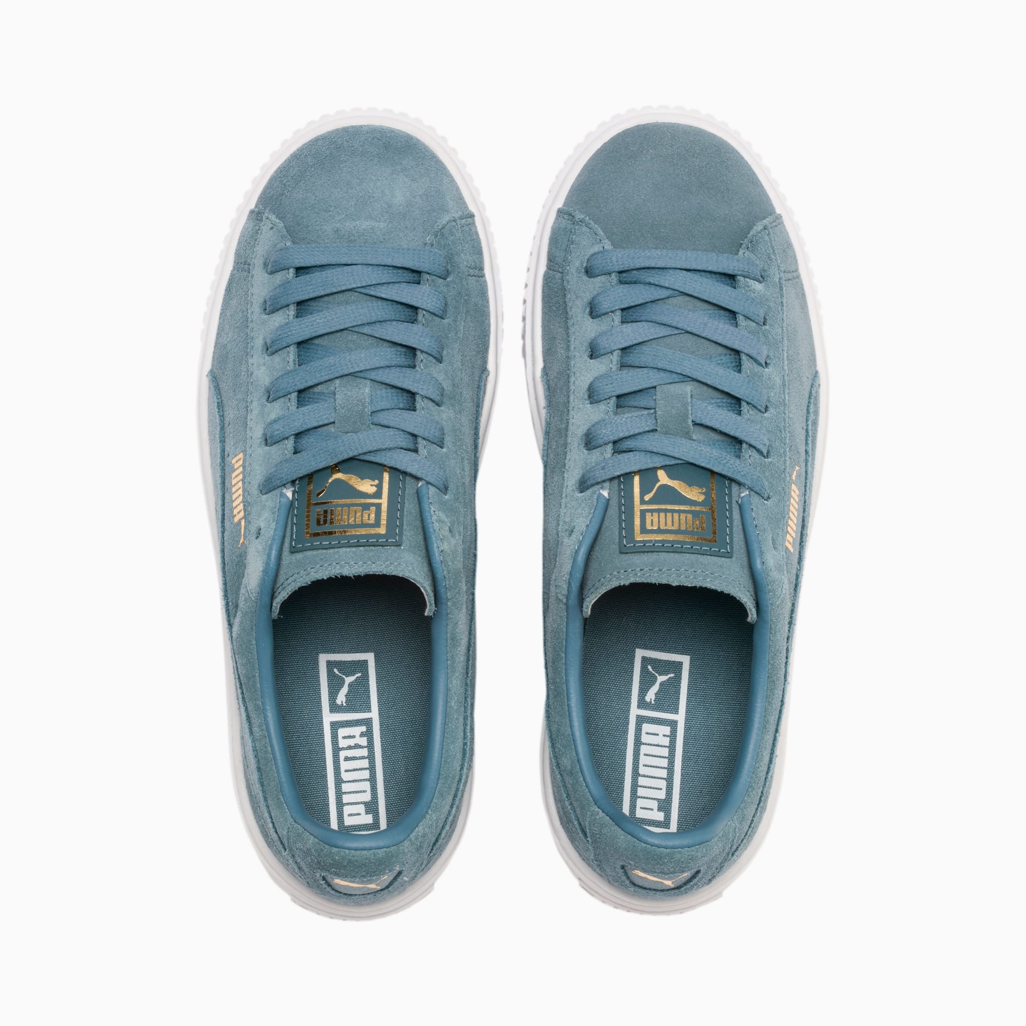 Puma classic suede platform trainers 2025