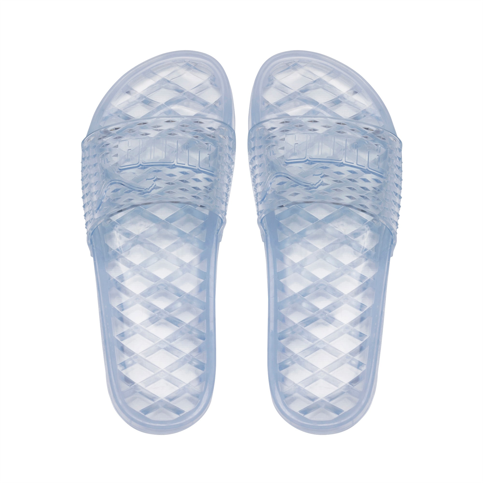 Clear jelly 2024 puma slides