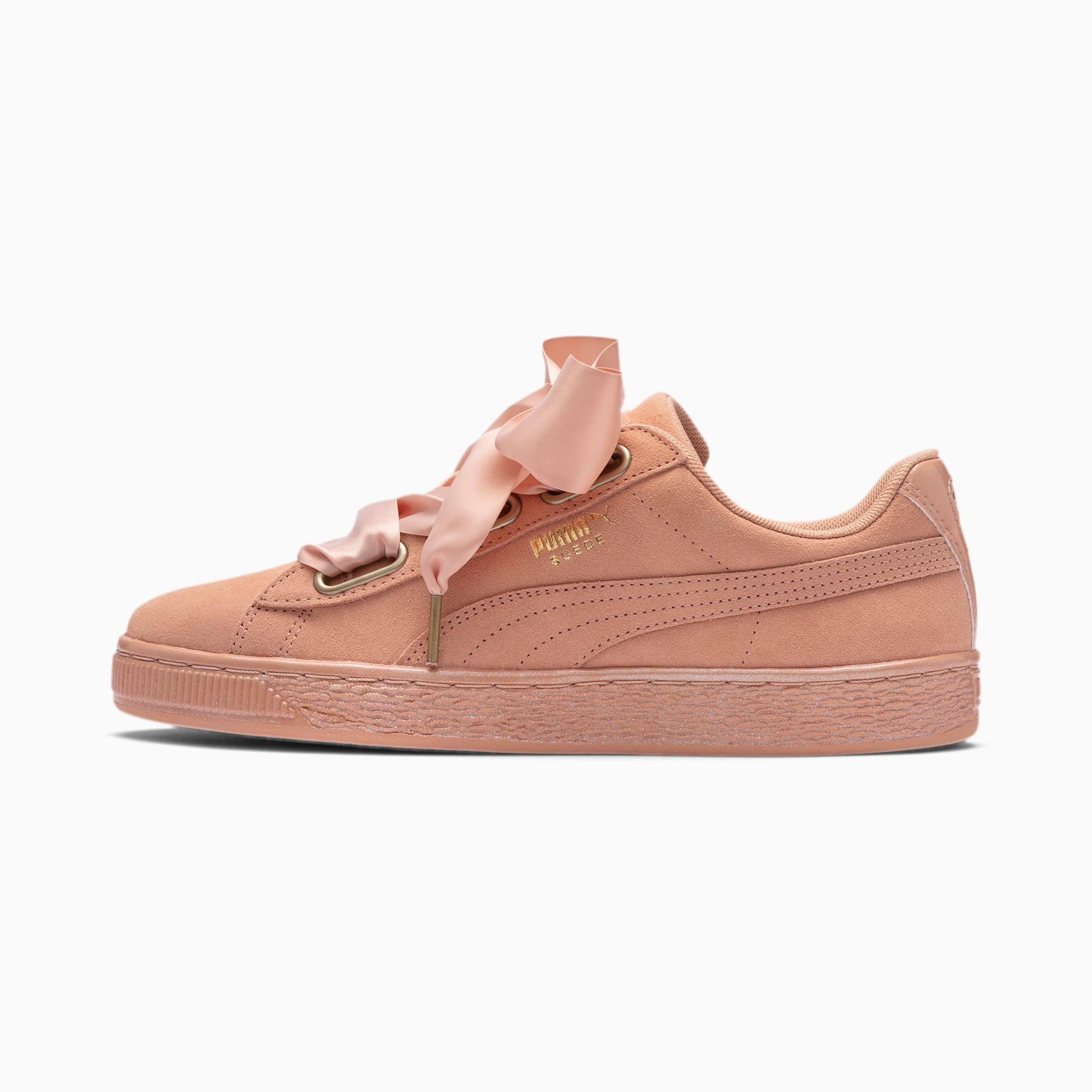 puma heart trainers suede