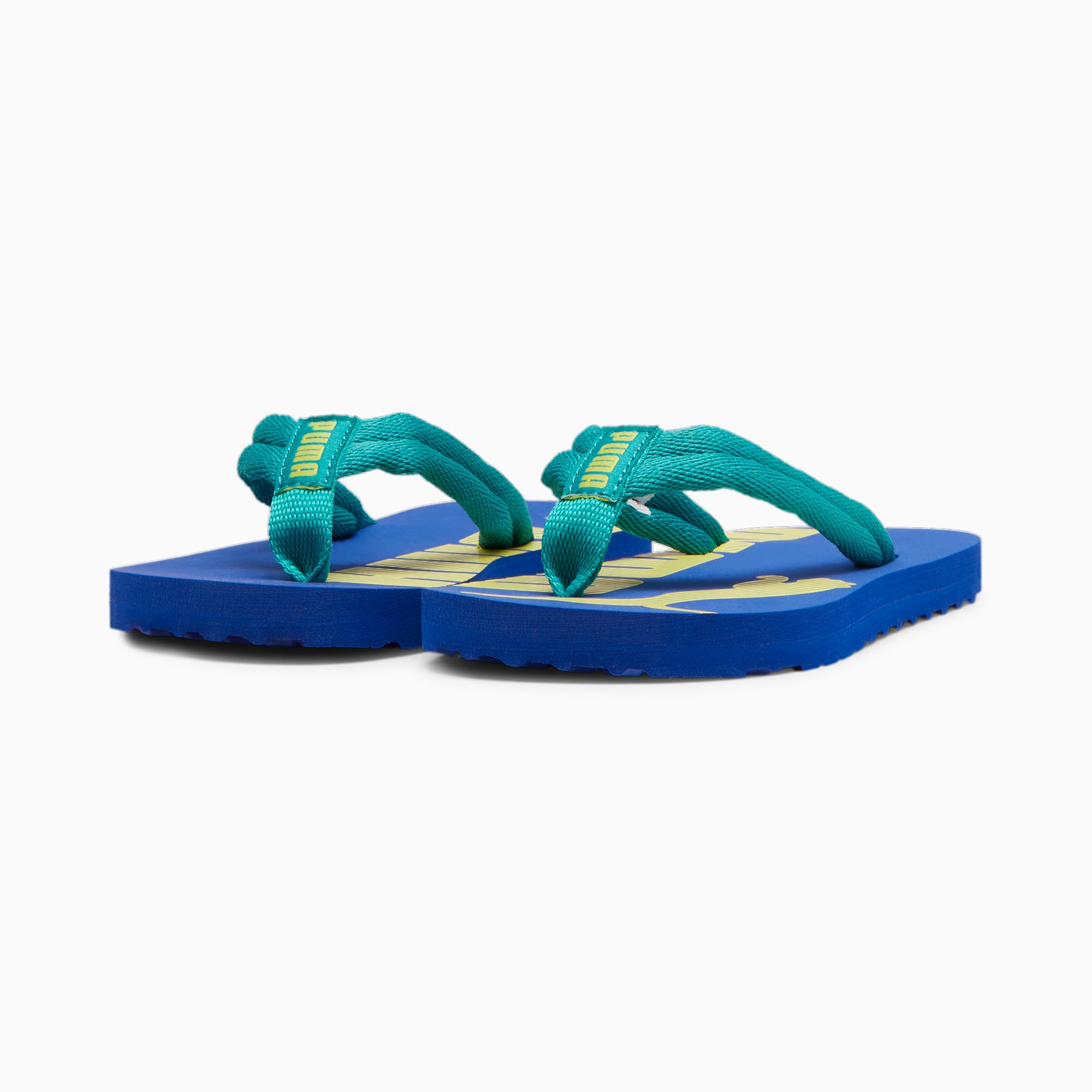 Chanclas Epic Flip v2 para niños, Sparkling Green-Cobalt Glaze-Lime Sheen, large