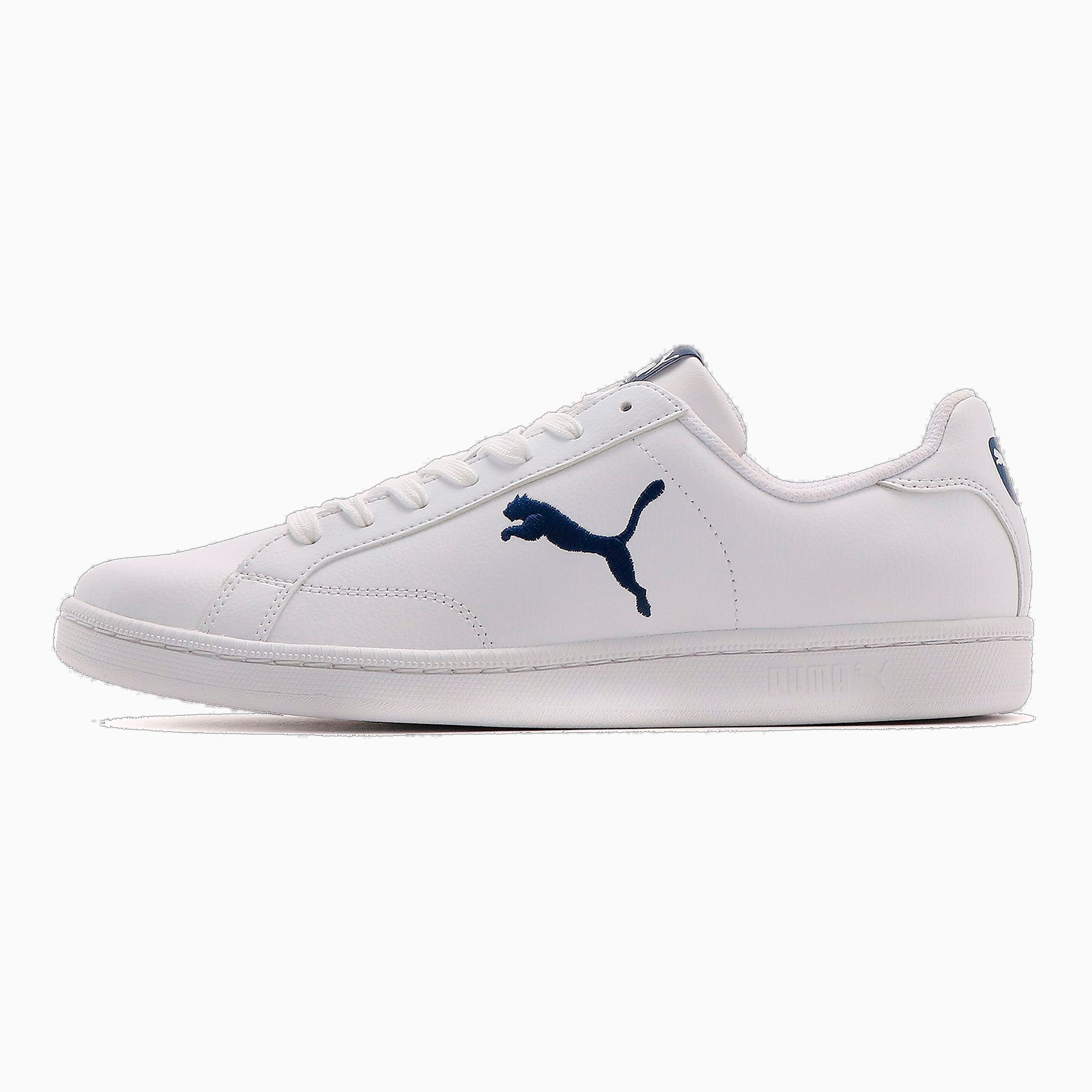 puma all white leather
