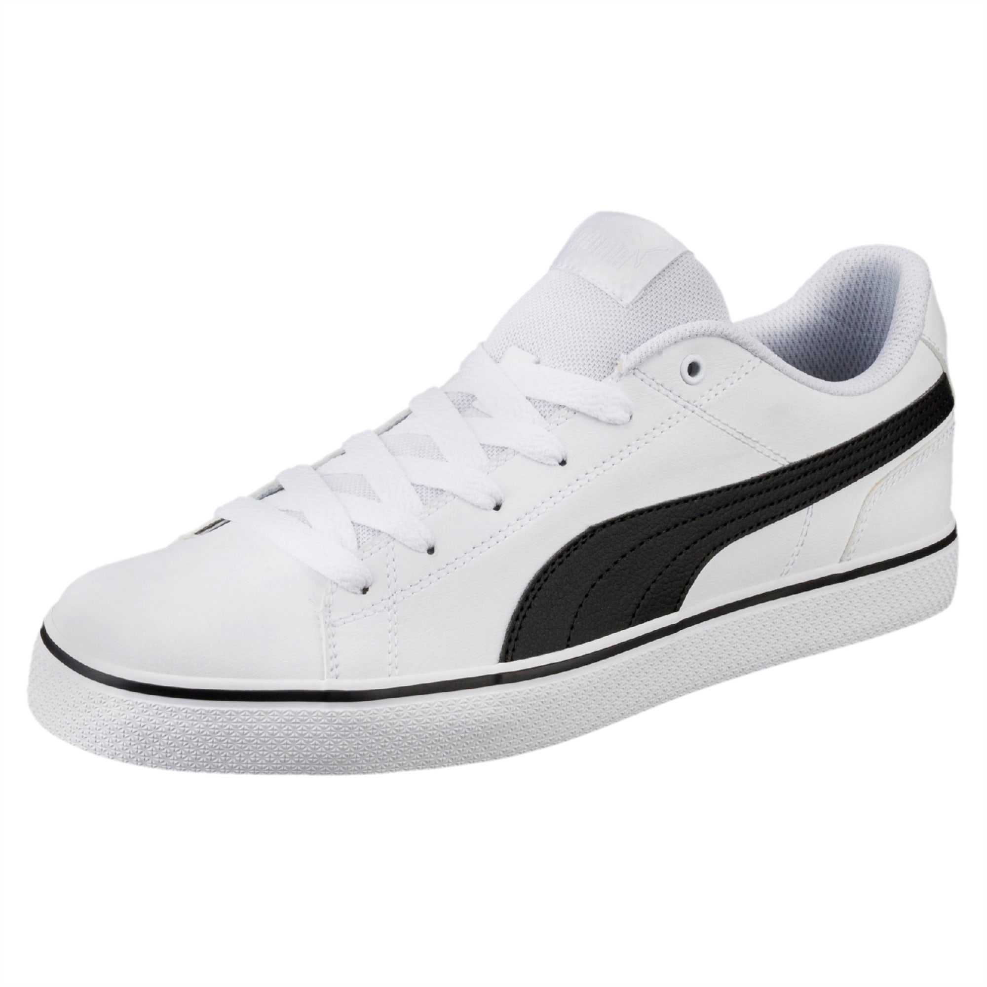 Court Point Vulc v2 Sneakers | Puma White-Puma Black | PUMA Sneakers | PUMA