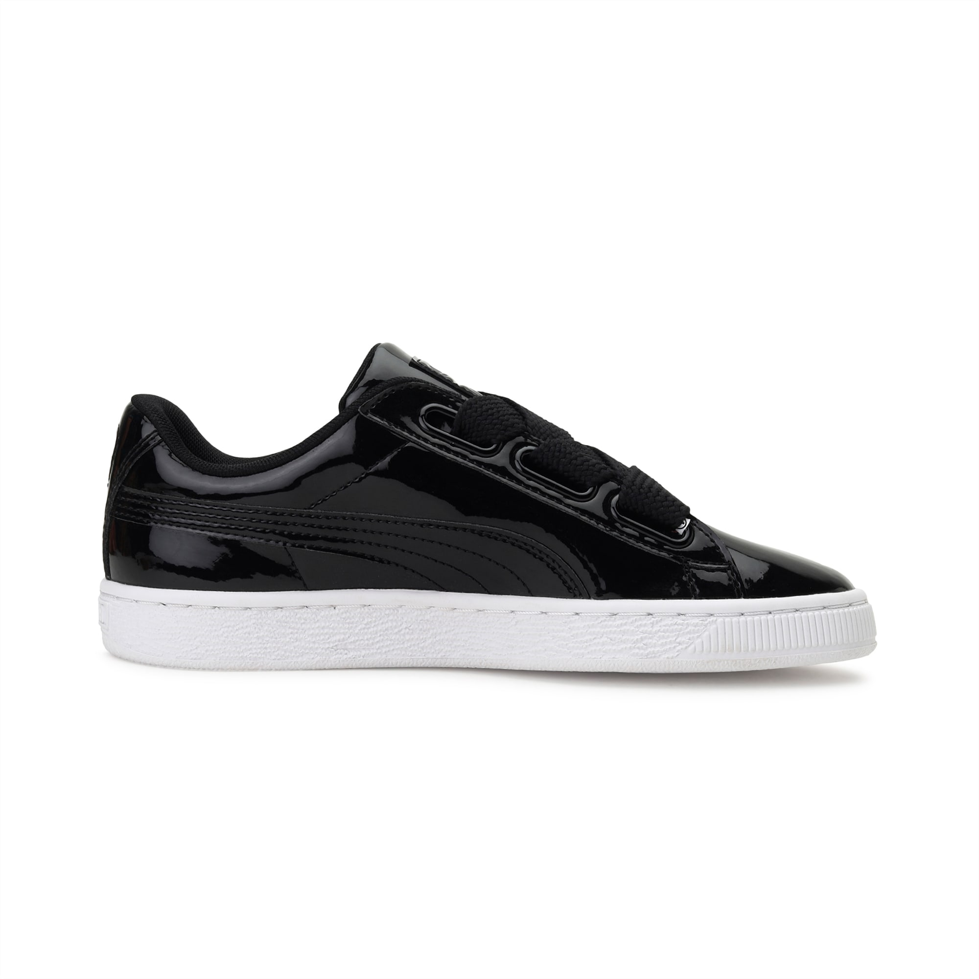 puma basket heart quietschen