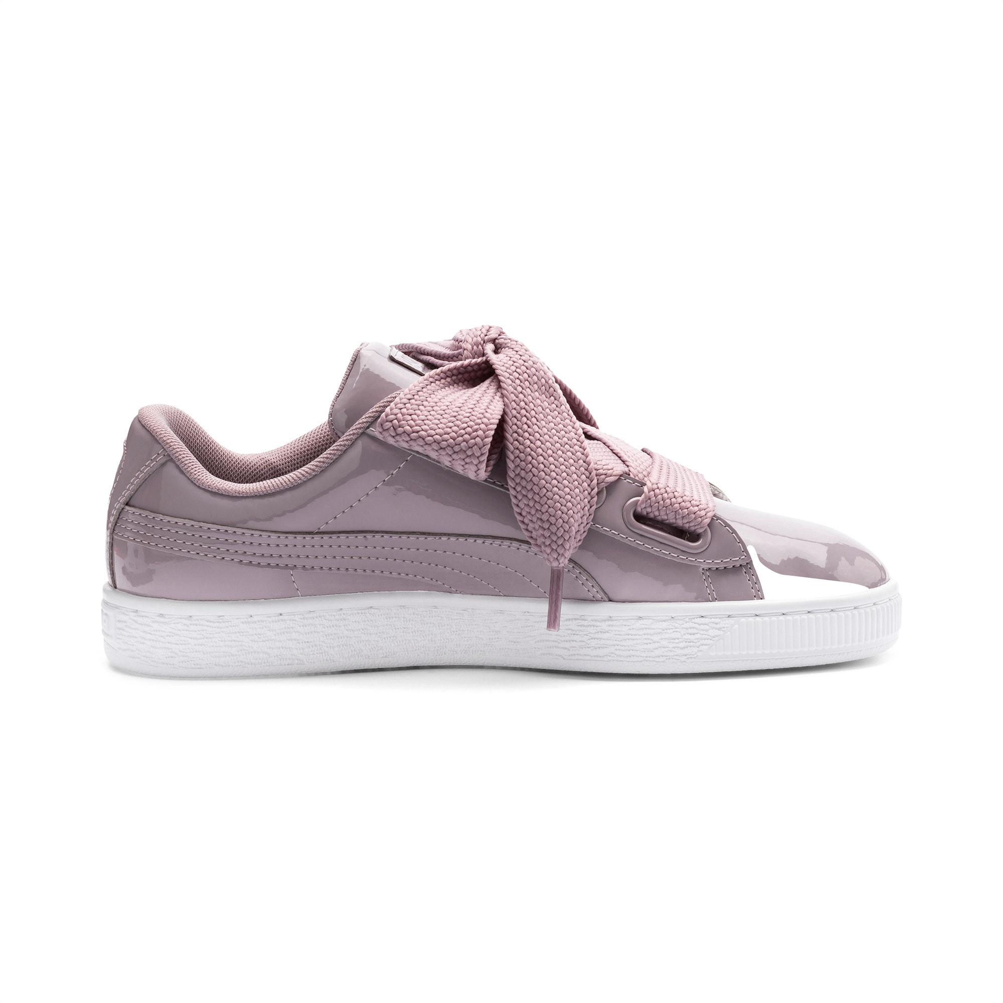 Basket Heart Patent Women s Sneakers