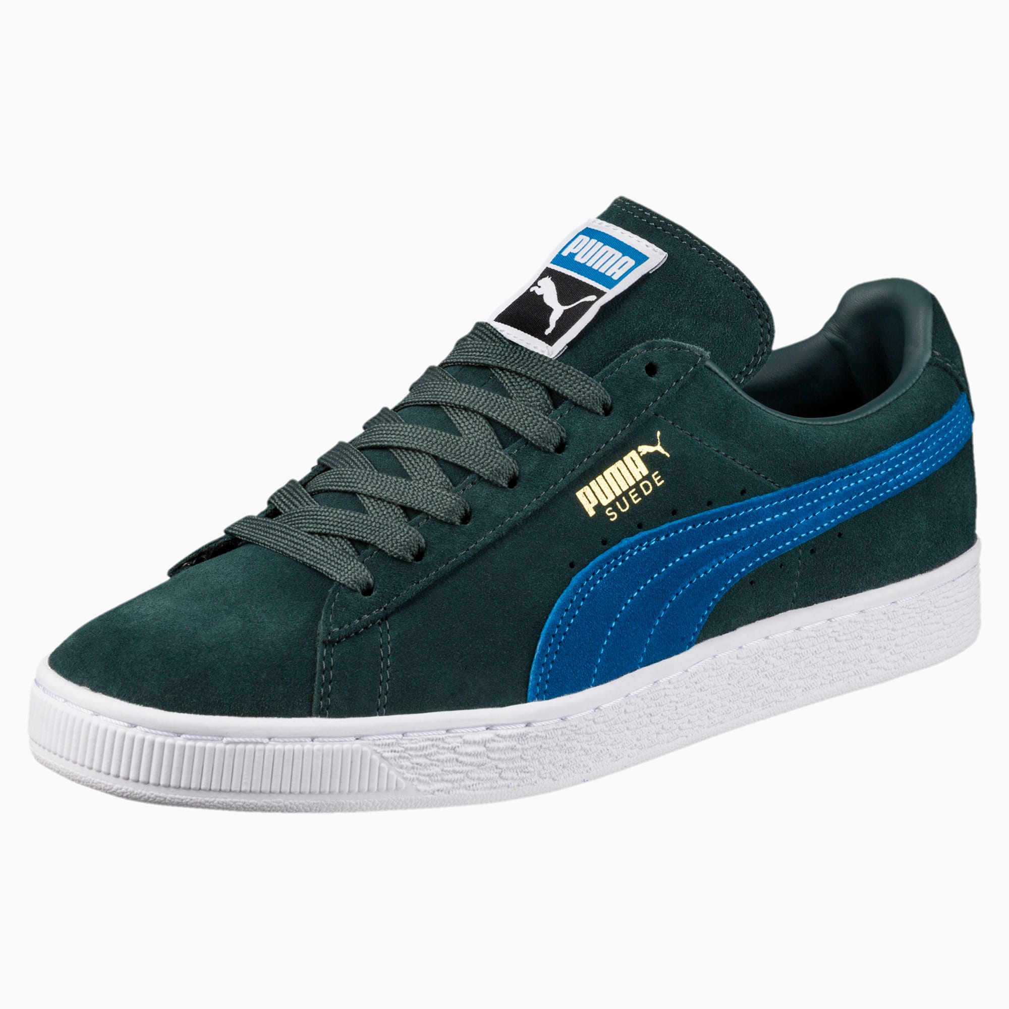 Tom Audreath eje cáscara tenis puma suede classic hombre pegar brillo motivo