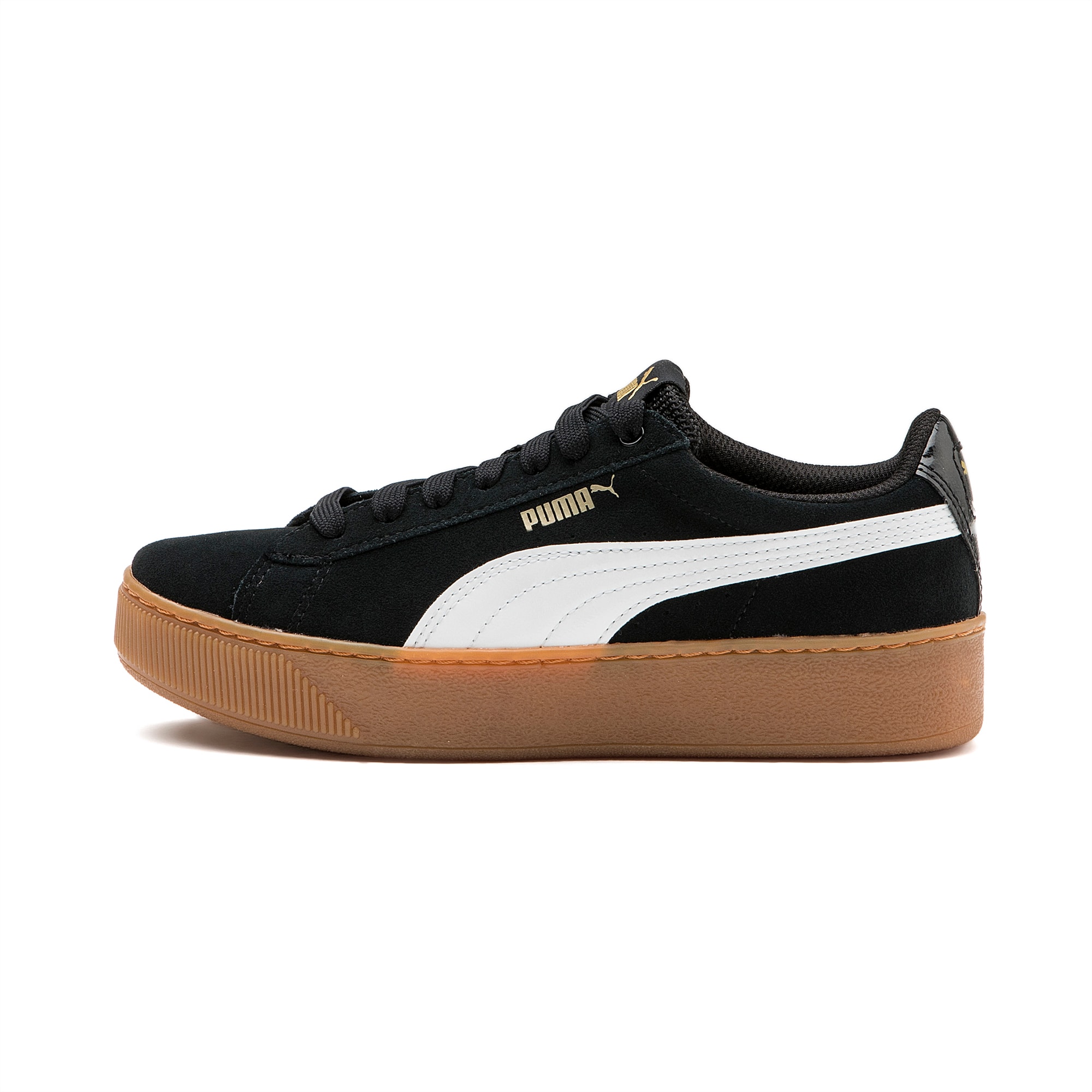 puma vikky platform leather