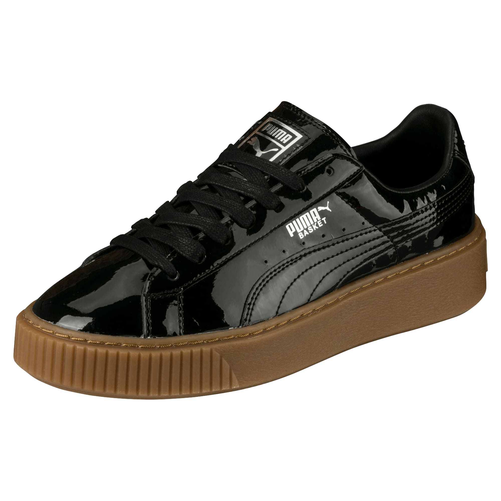 puma basket platform patent trainer