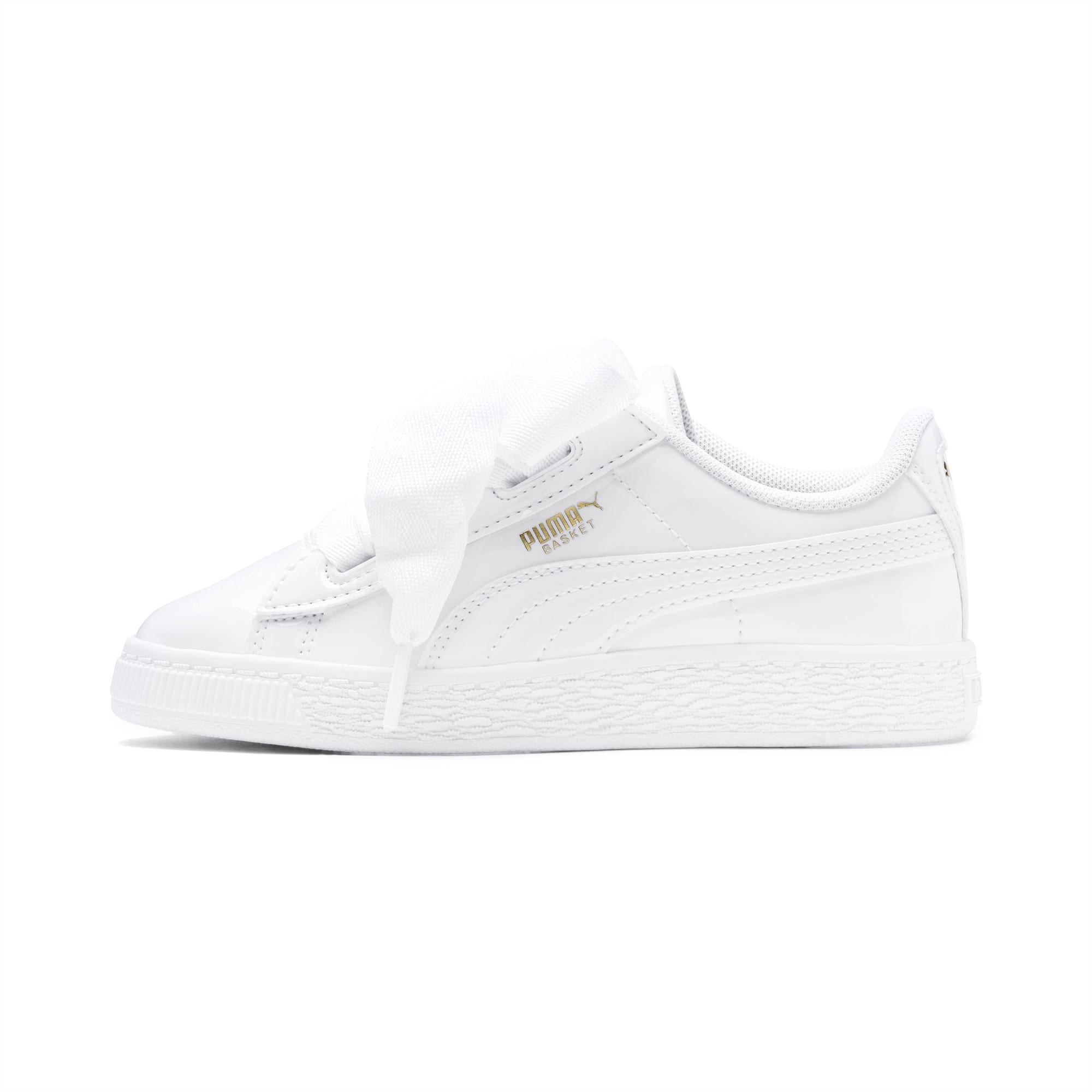 Kids puma basket trainers Clearance