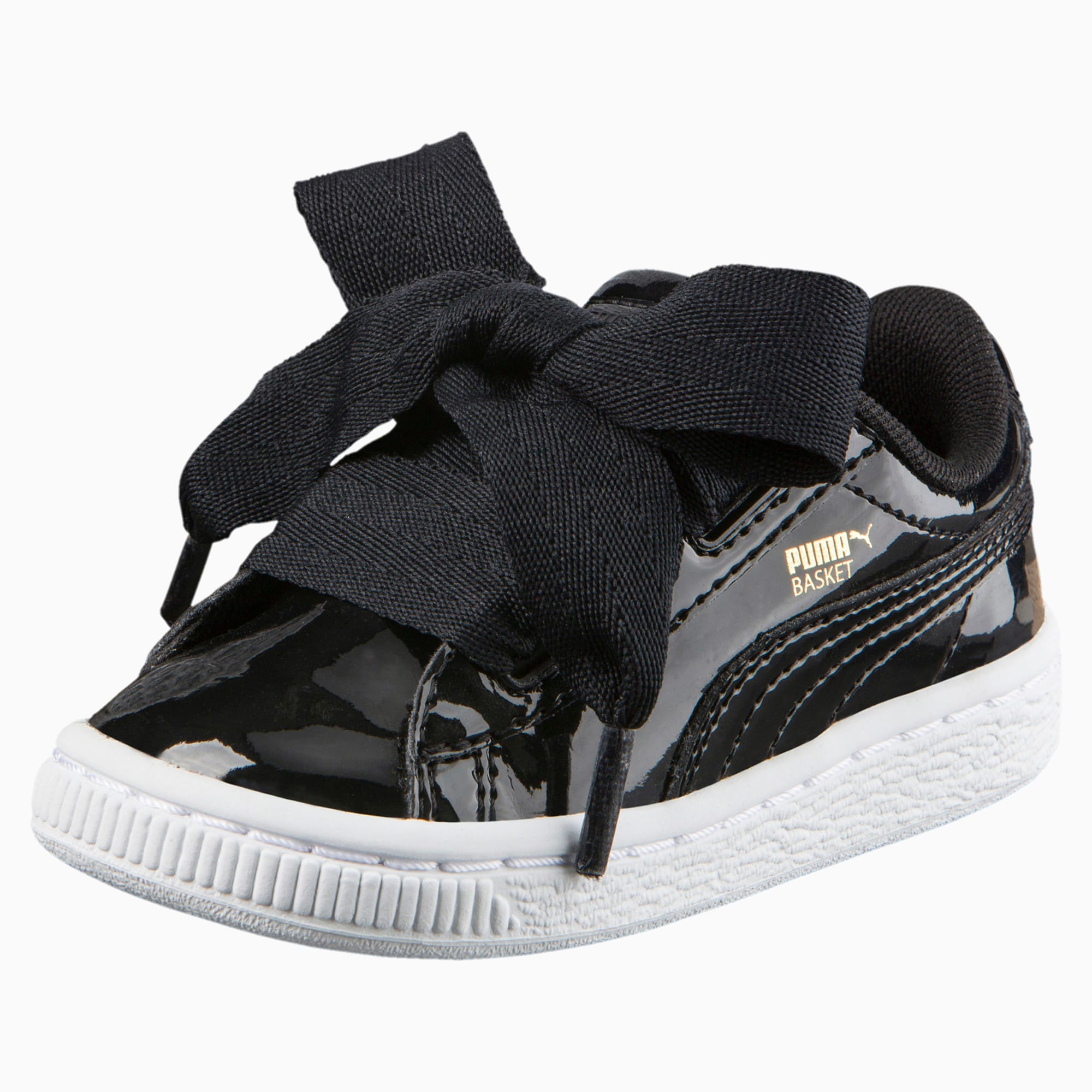 puma basket heart baby shoes