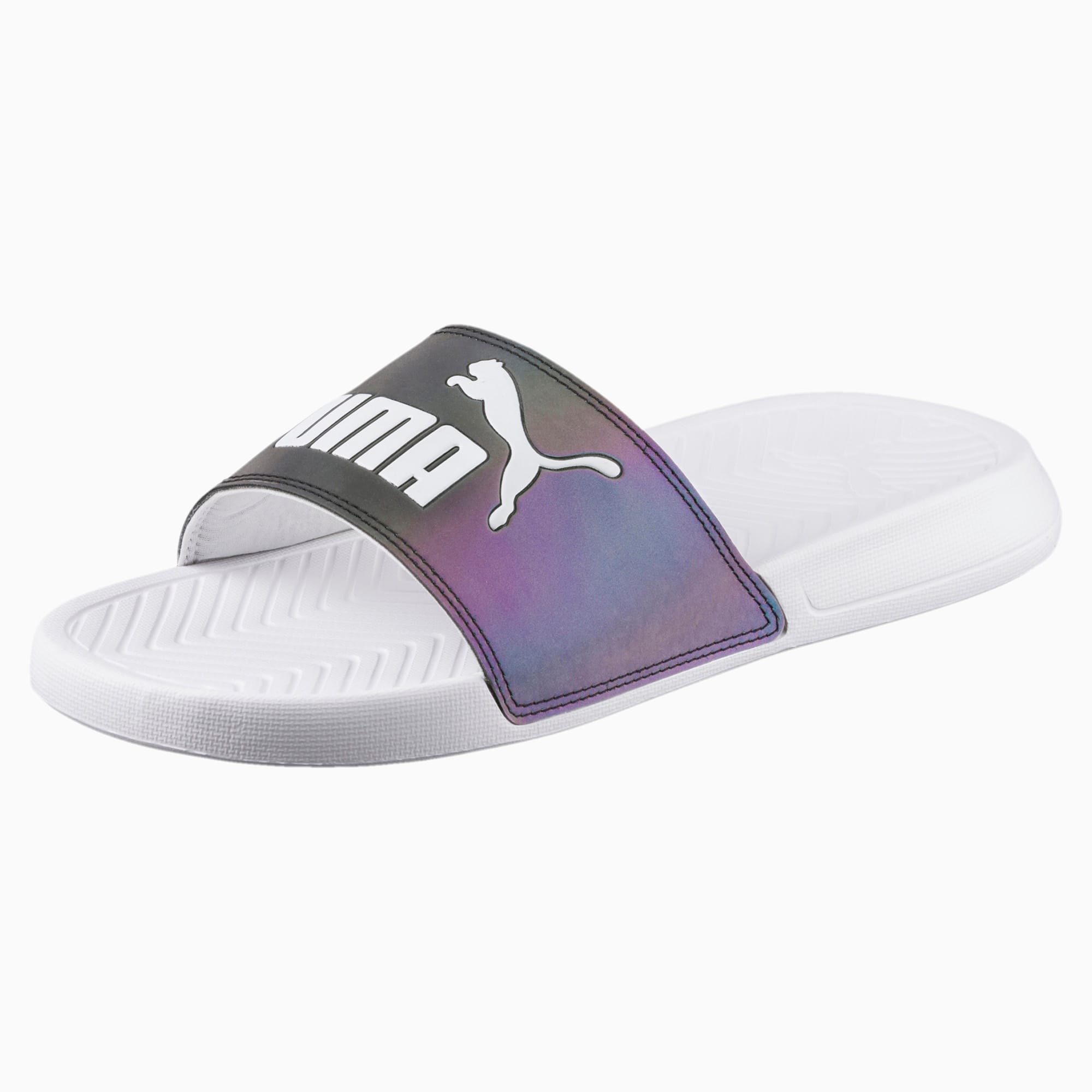 Popcat Swan Women s Slide Sandals Puma White PUMA Shop All