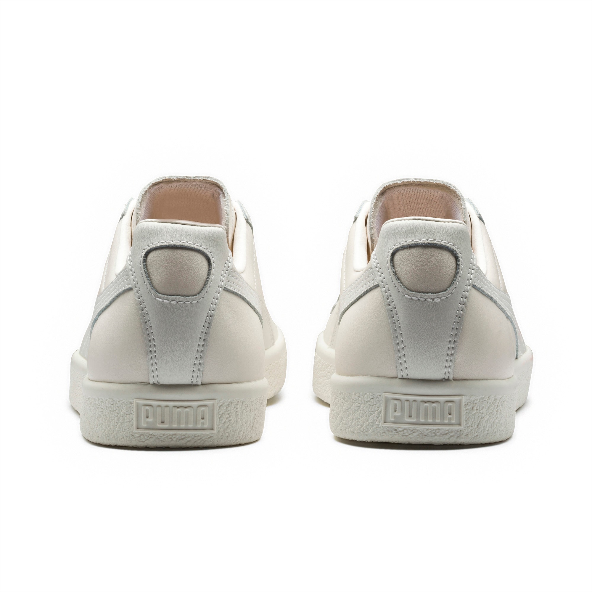 puma clyde natural star white