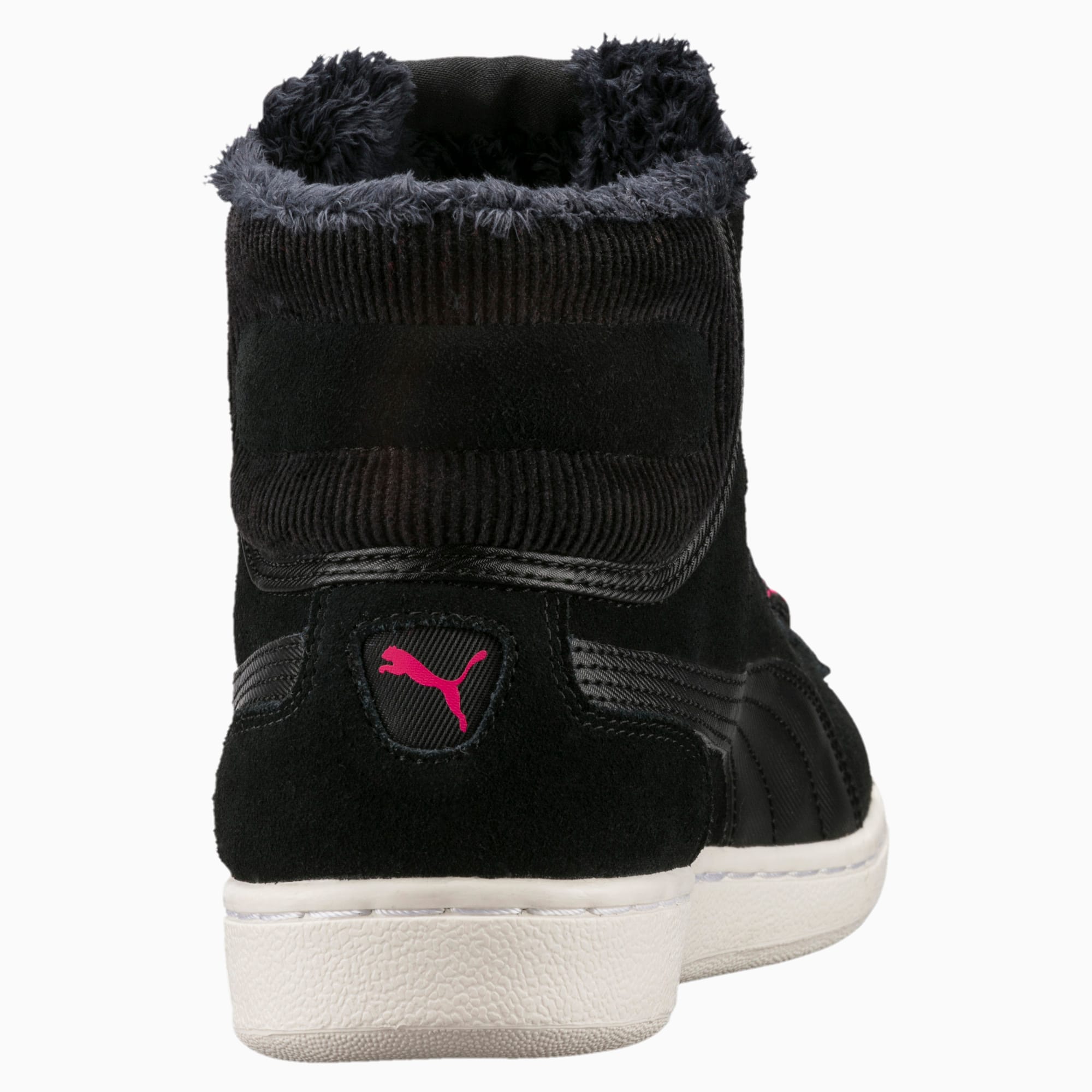 vikky mid fur women's high tops