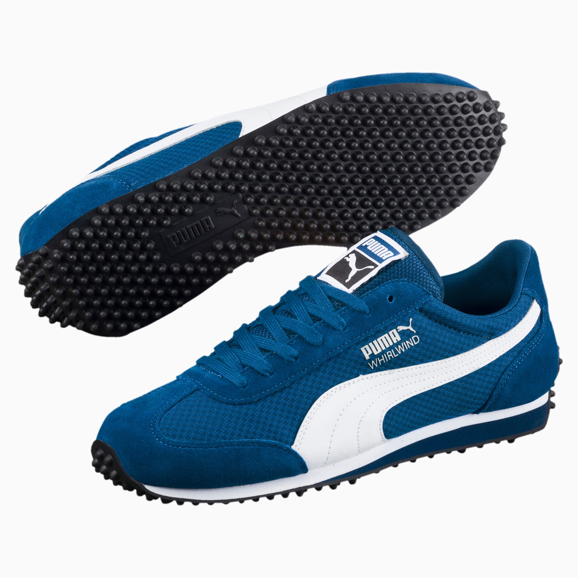 Puma whirlwind trainers blue hotsell