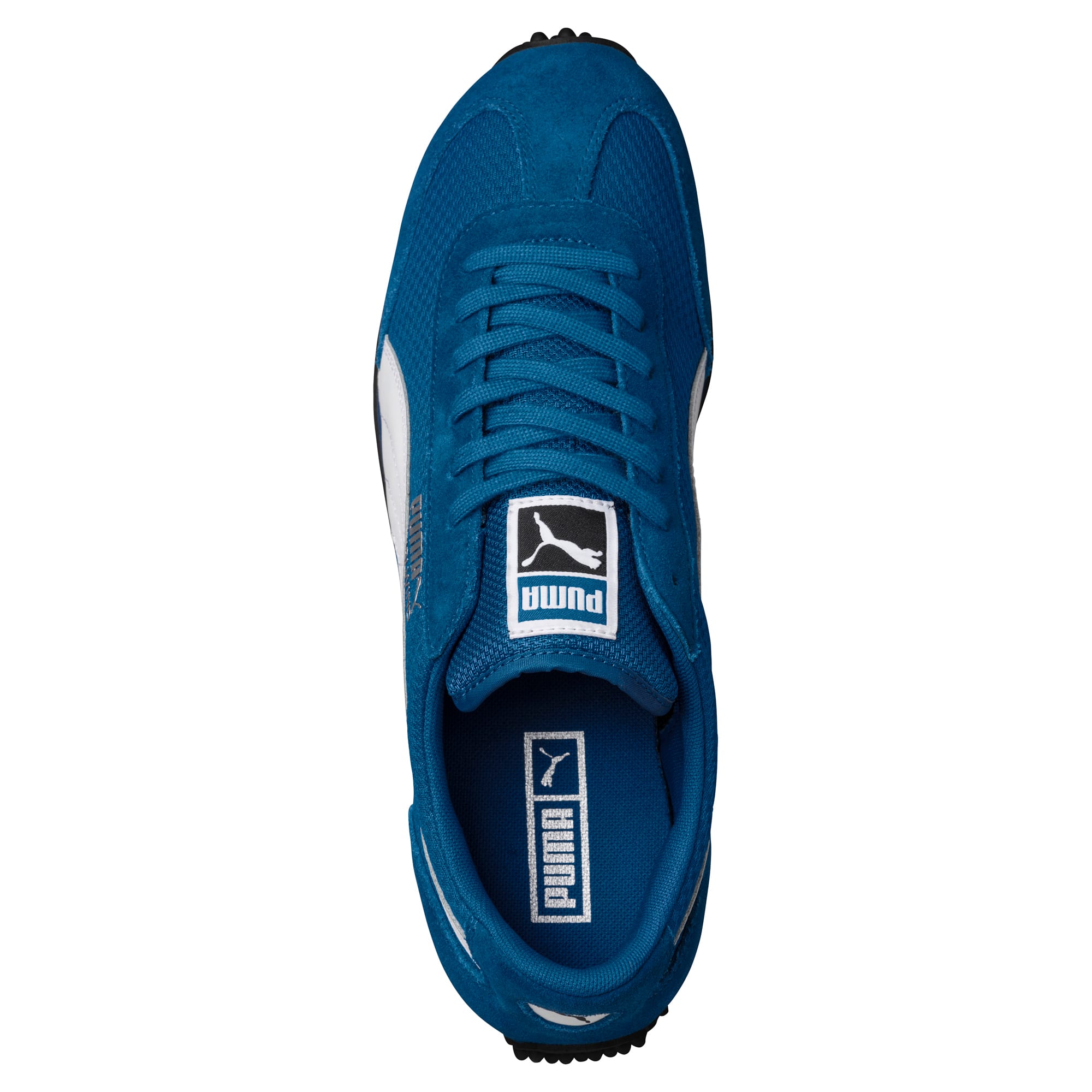Puma whirlwind trainers blue sale