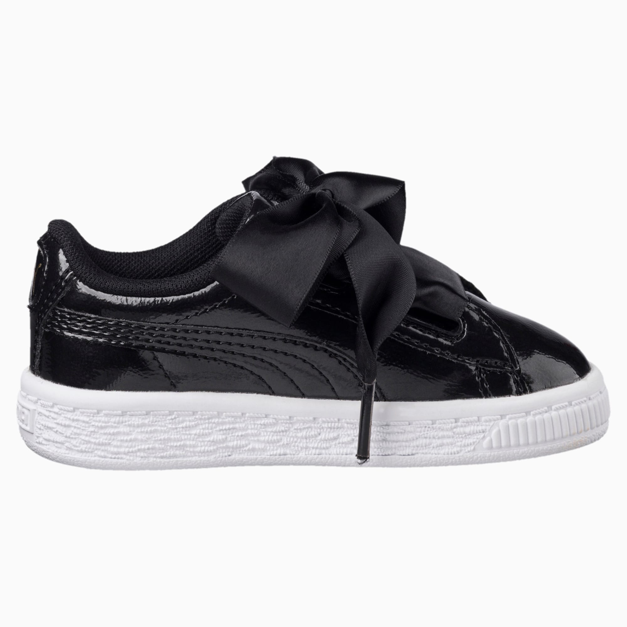 Girls puma basket heart hotsell
