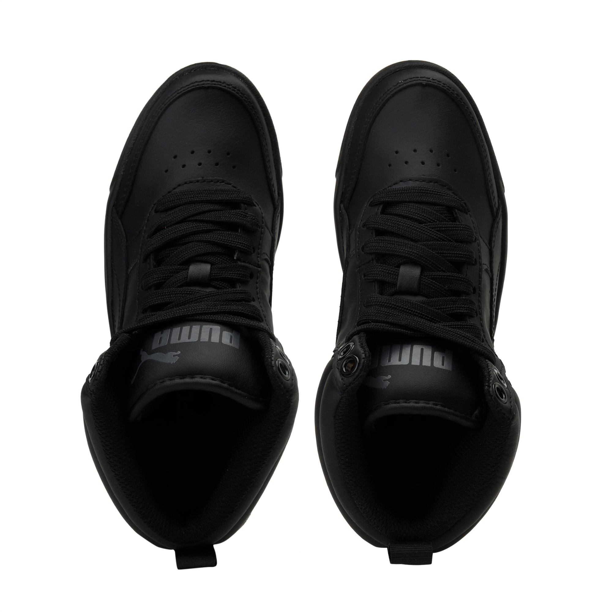 kids leather high tops