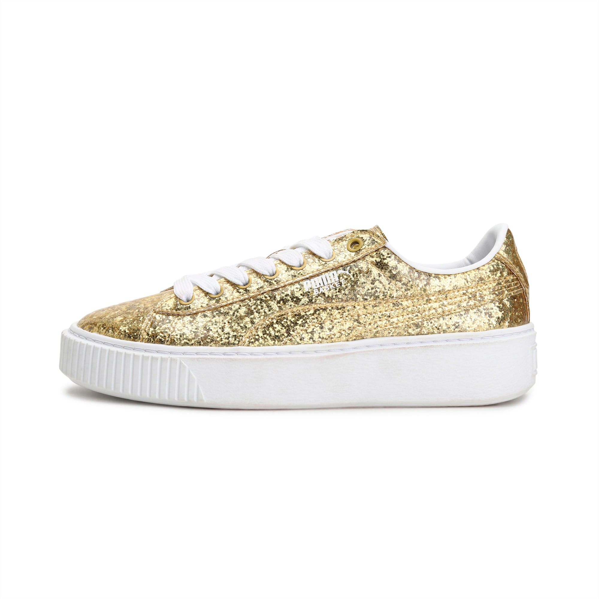 puma shoes with gold