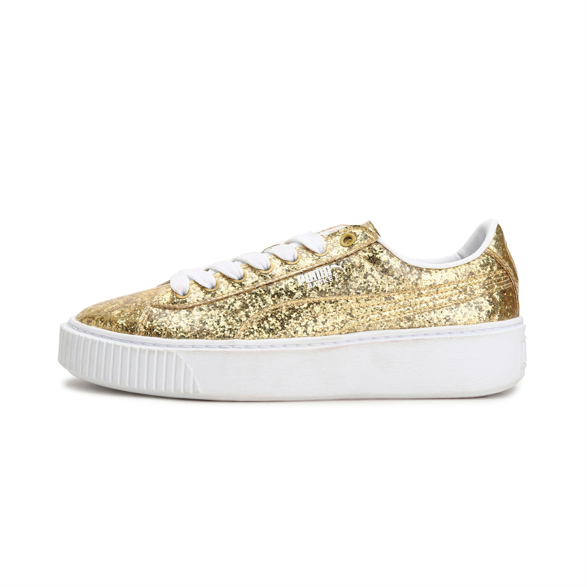 Basket Platform Glitter Women's Shoes 