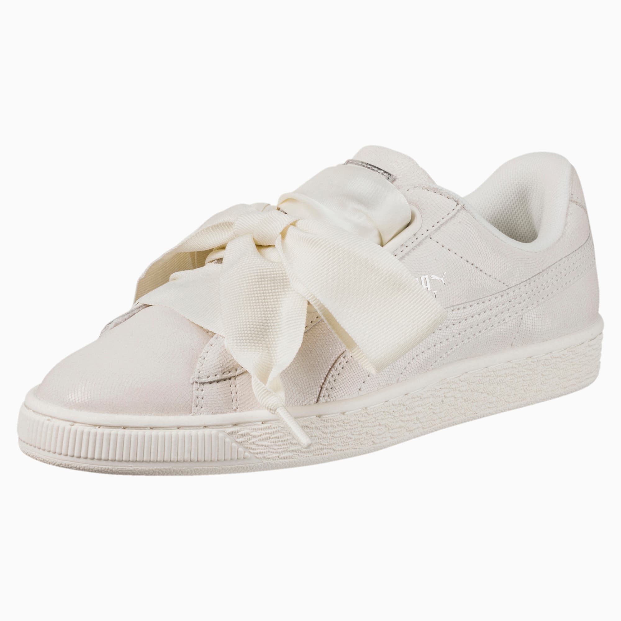 puma suede heart basket
