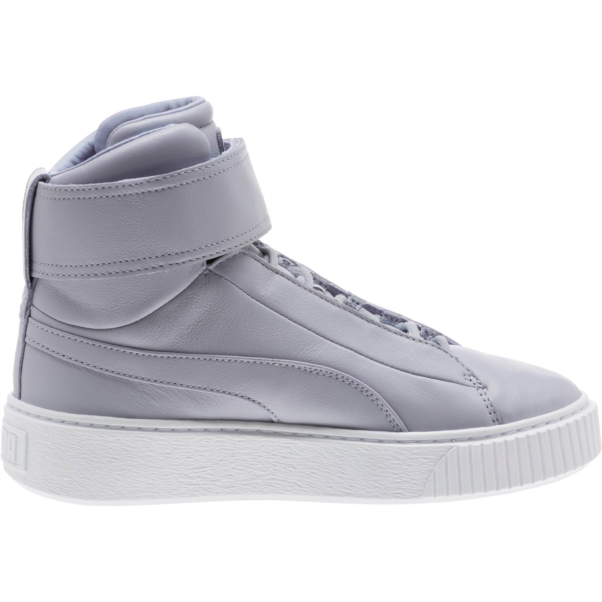 puma platform mid ow womens high top sneakers