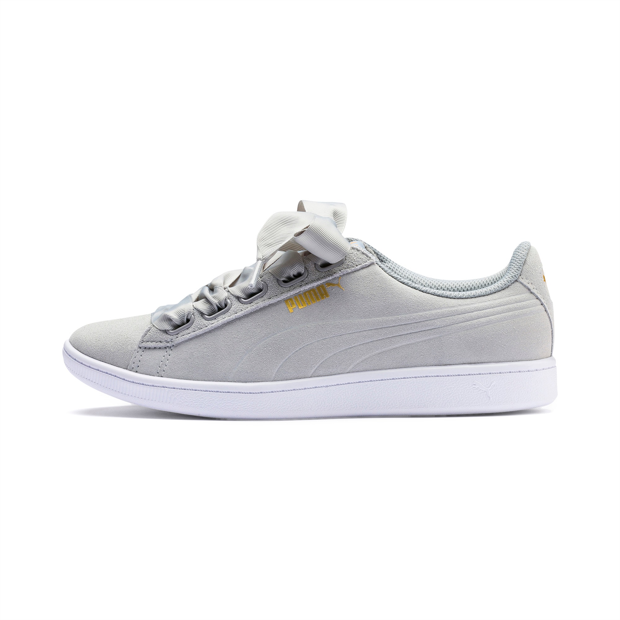 puma ribbon lace trainers