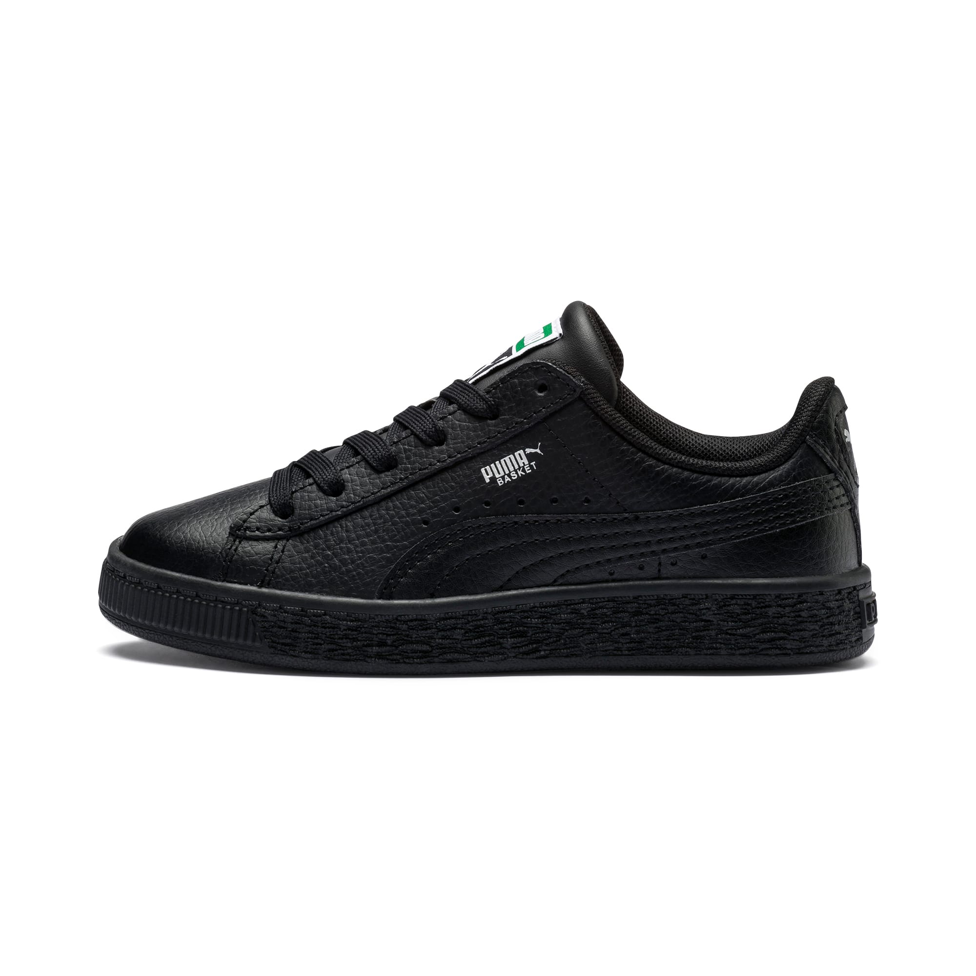 Kids puma basket trainers Clearance