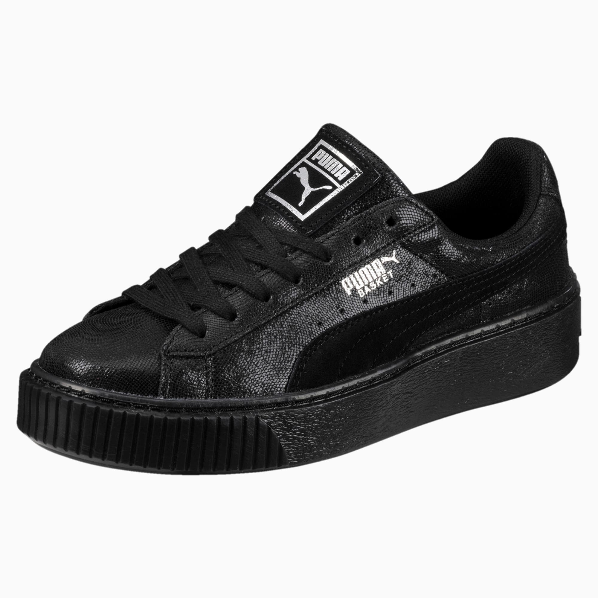 Puma basket platform ocean sneakers hot sale