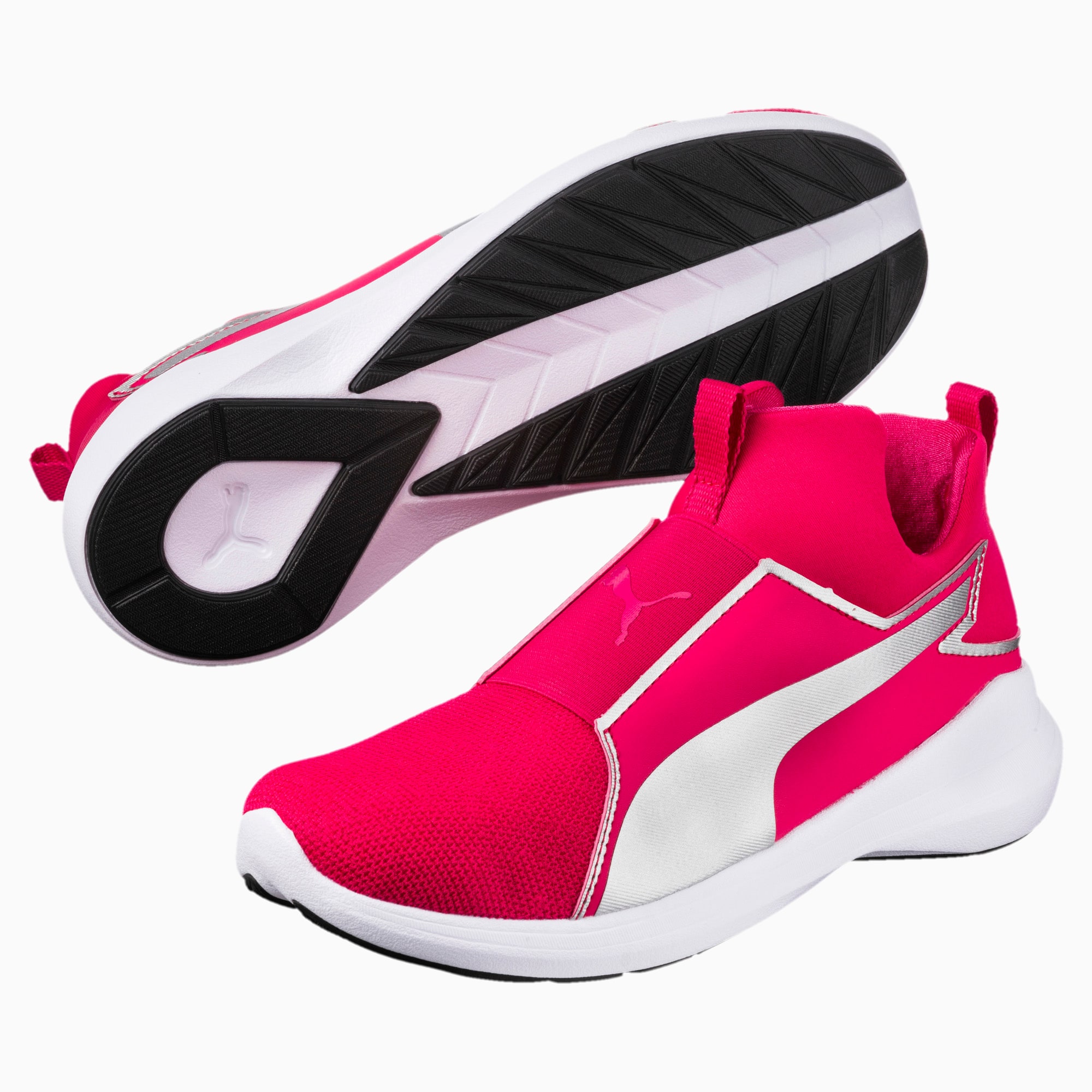 puma rebel mid glow