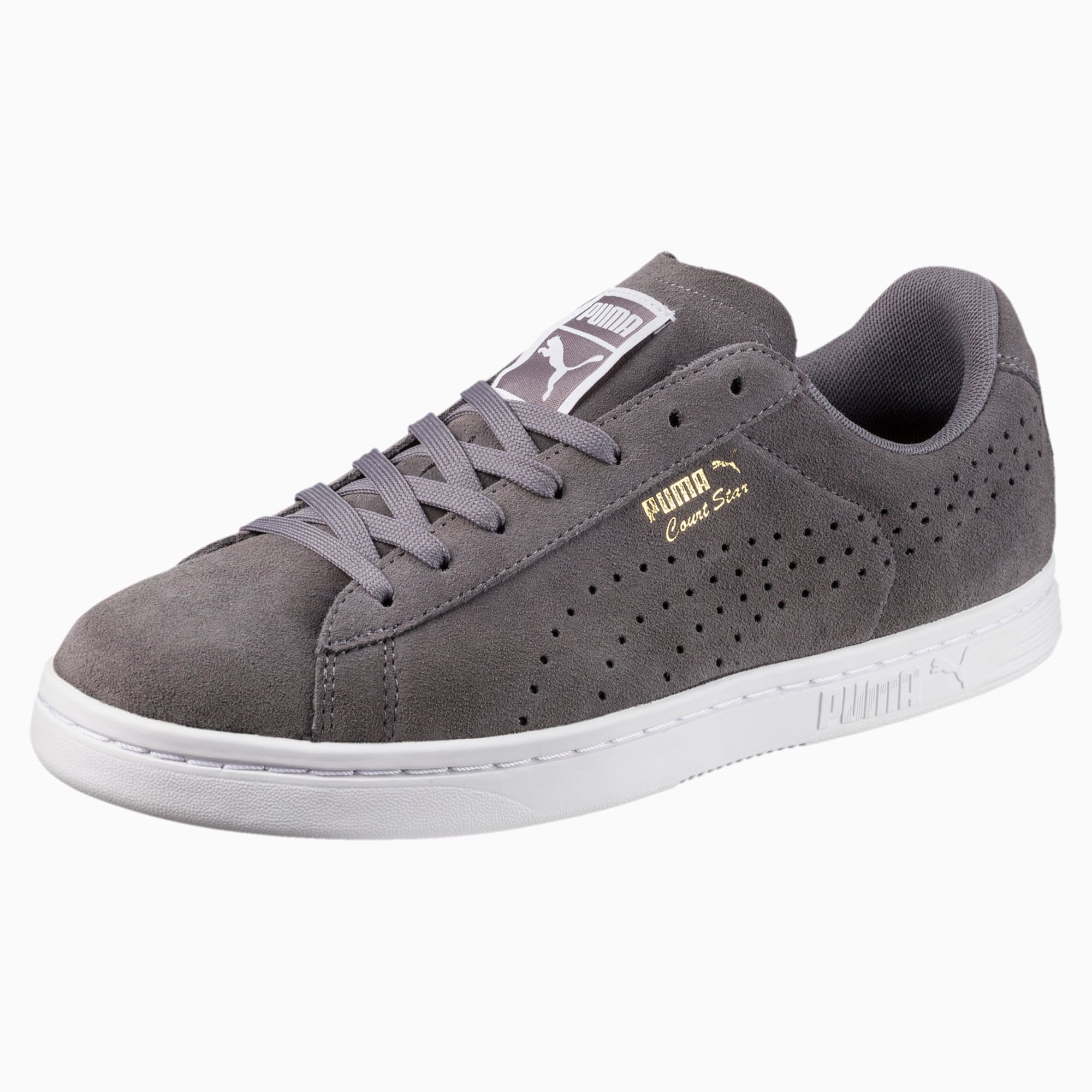 puma court star suede black