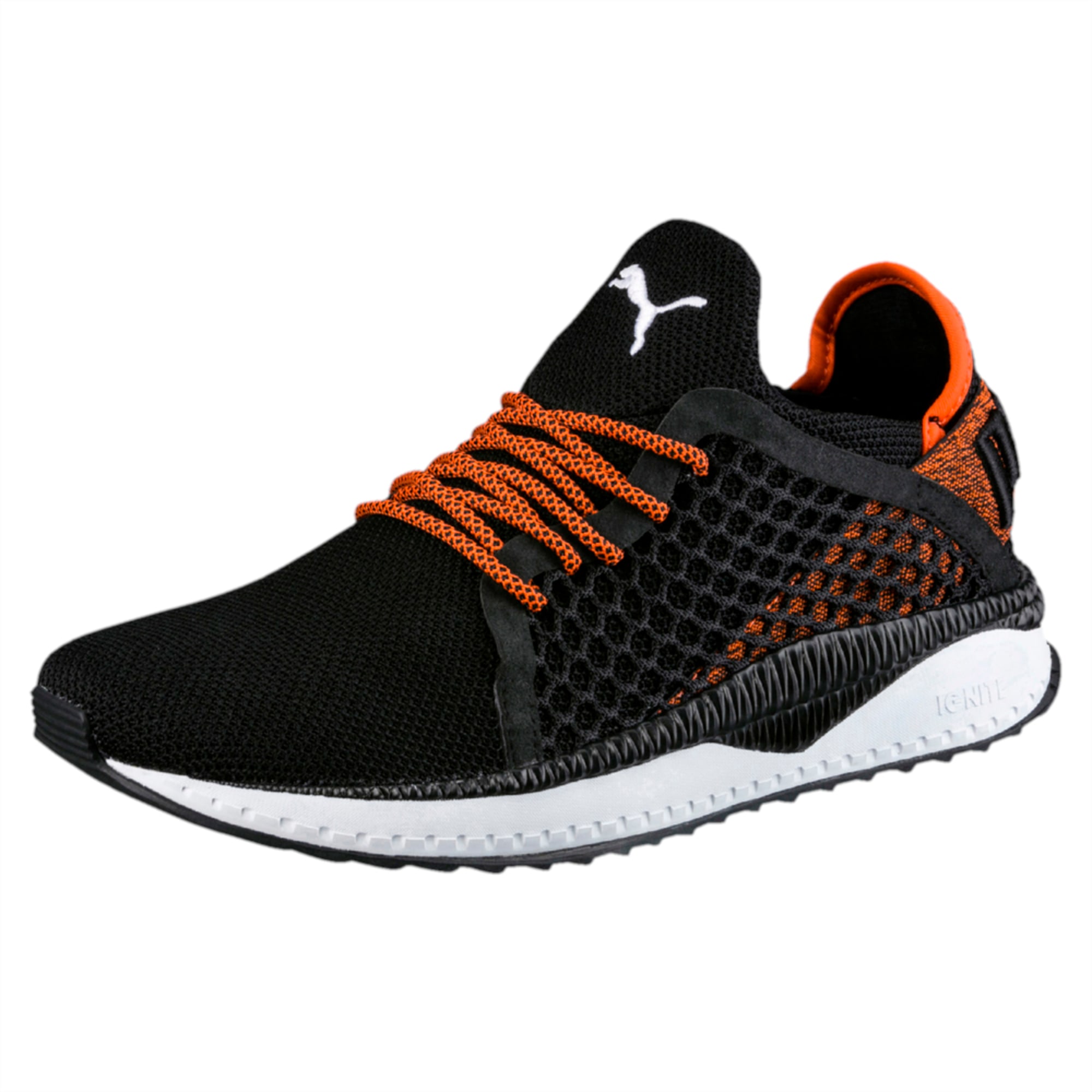 puma tsugi netfit black orange