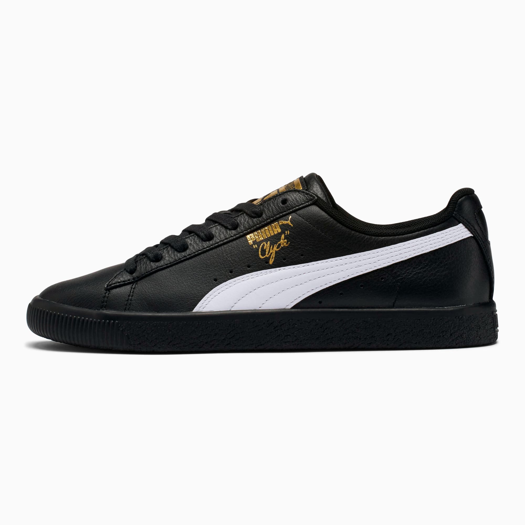 black puma sneakers