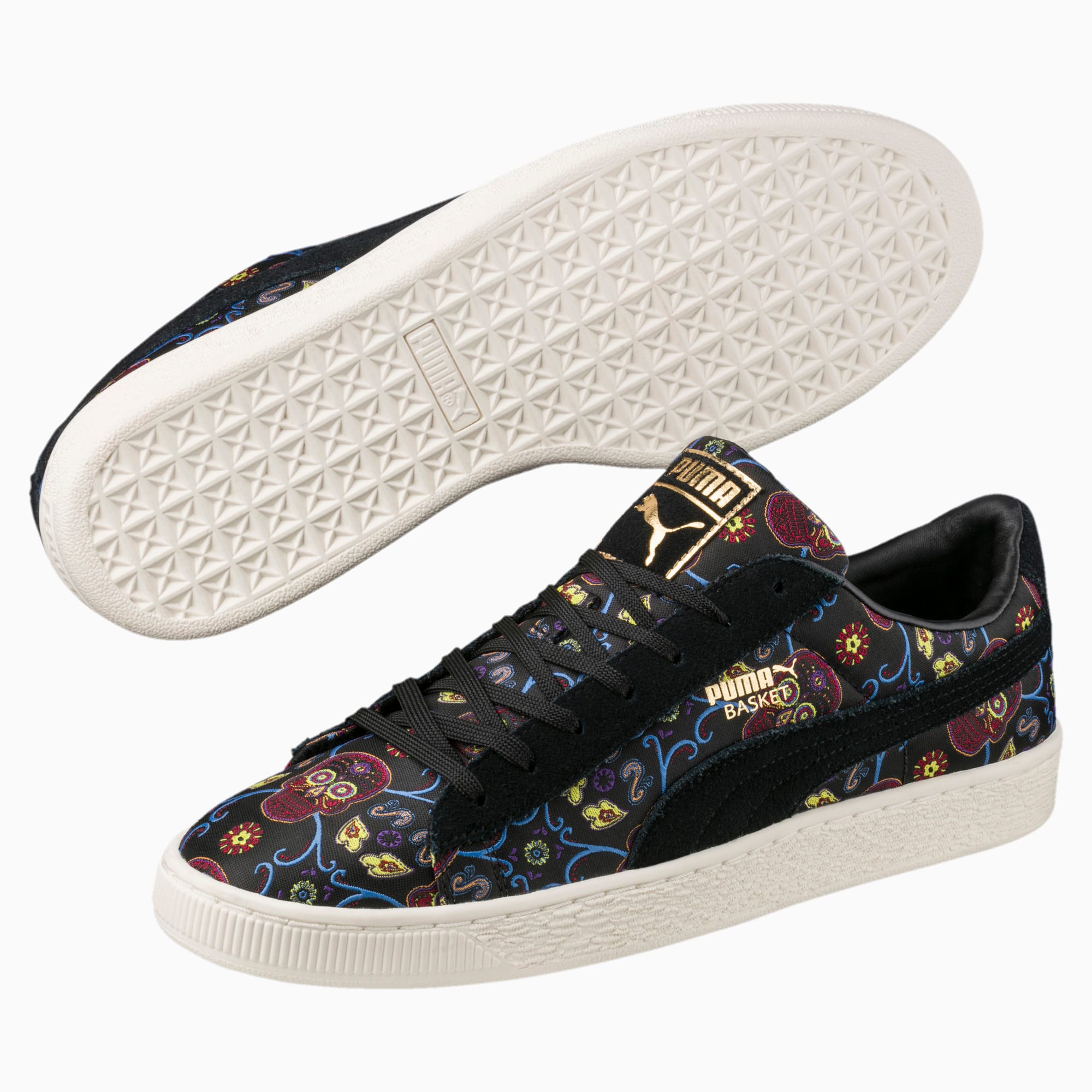 Basket Classic Day Of The Dead Sneakers 