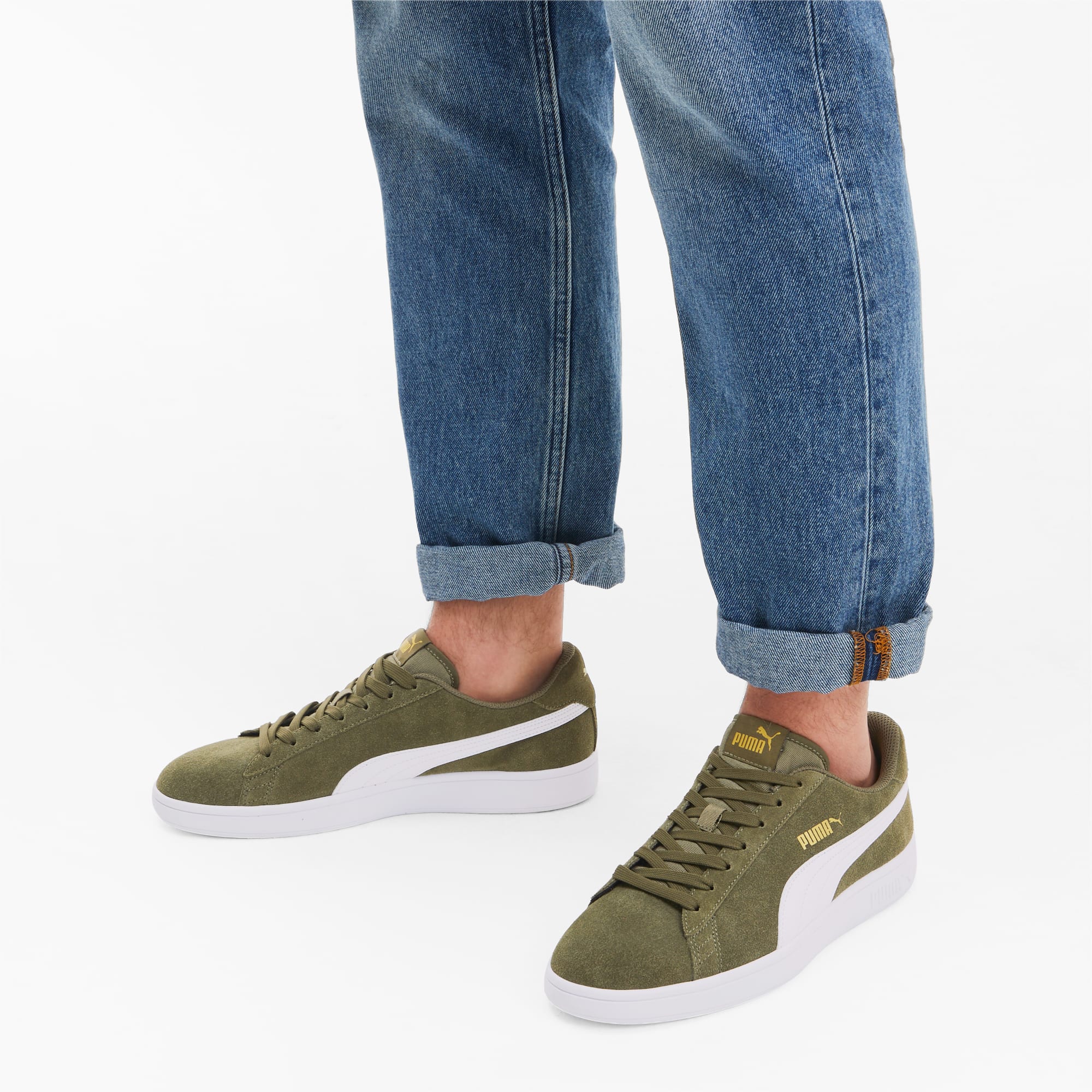 puma smash olive