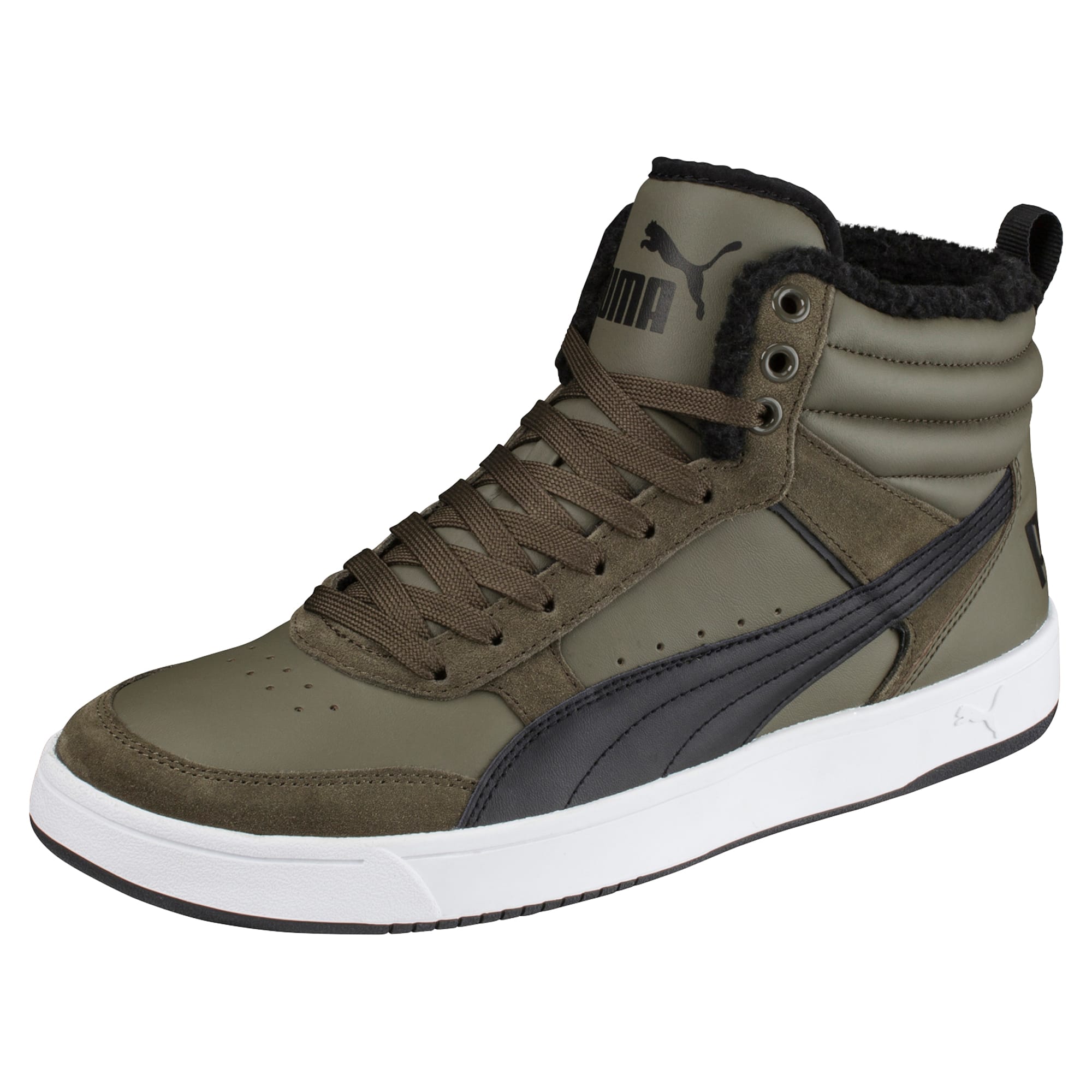 puma mid cut rebound