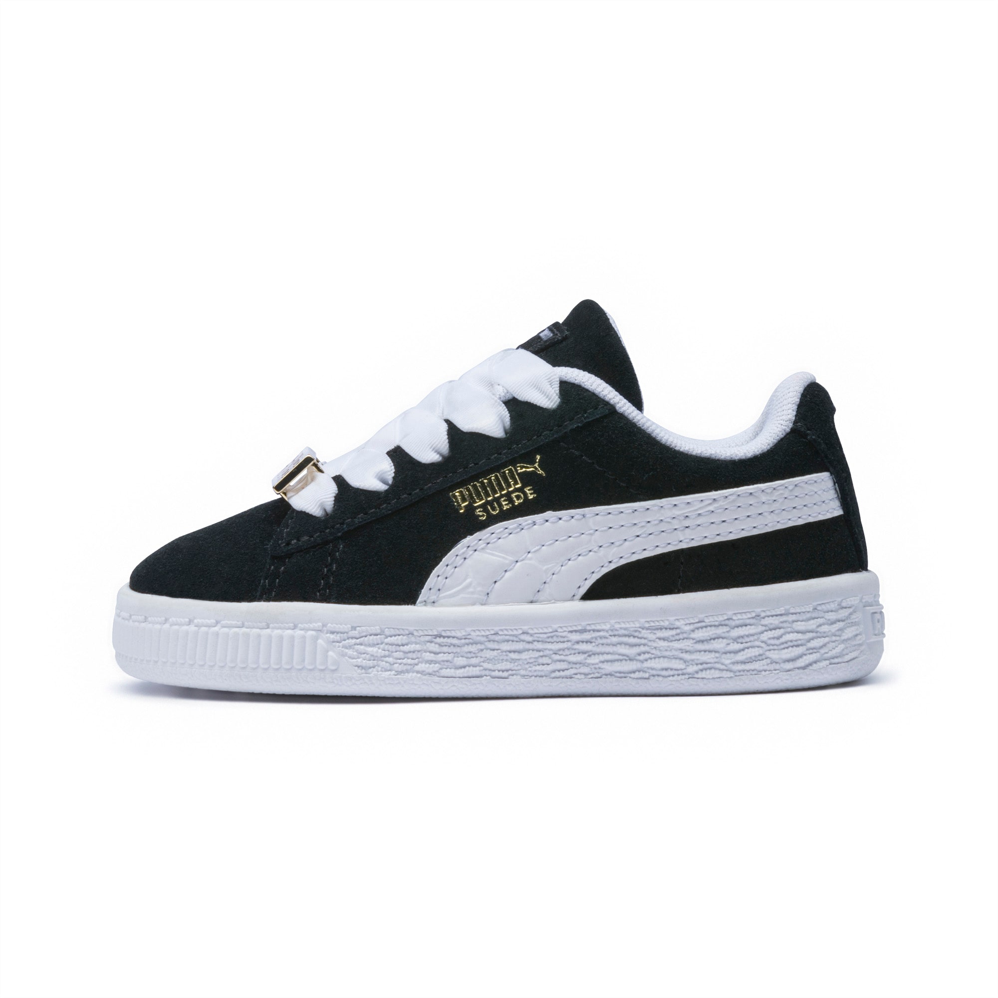 infant puma suede