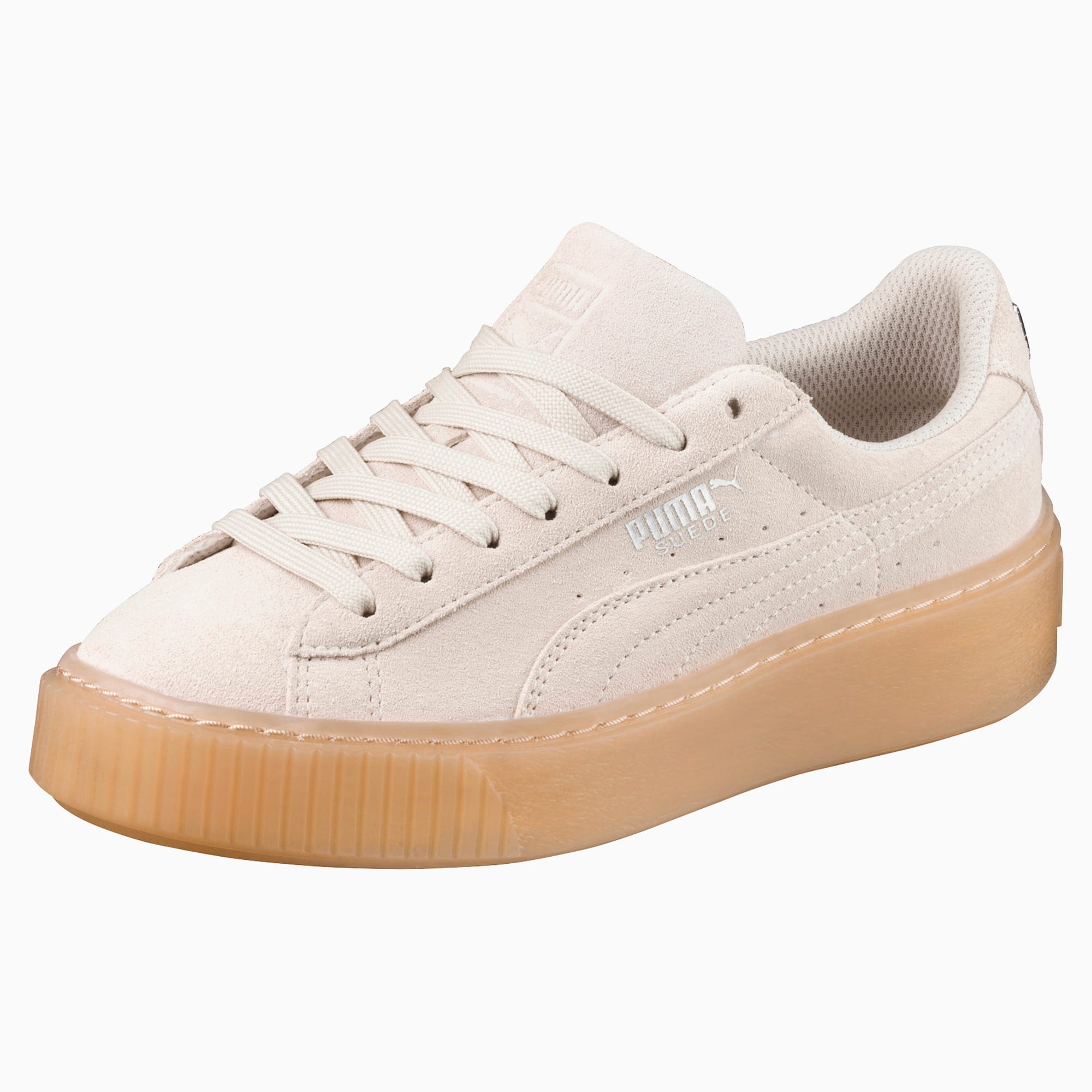 puma suede platform jr