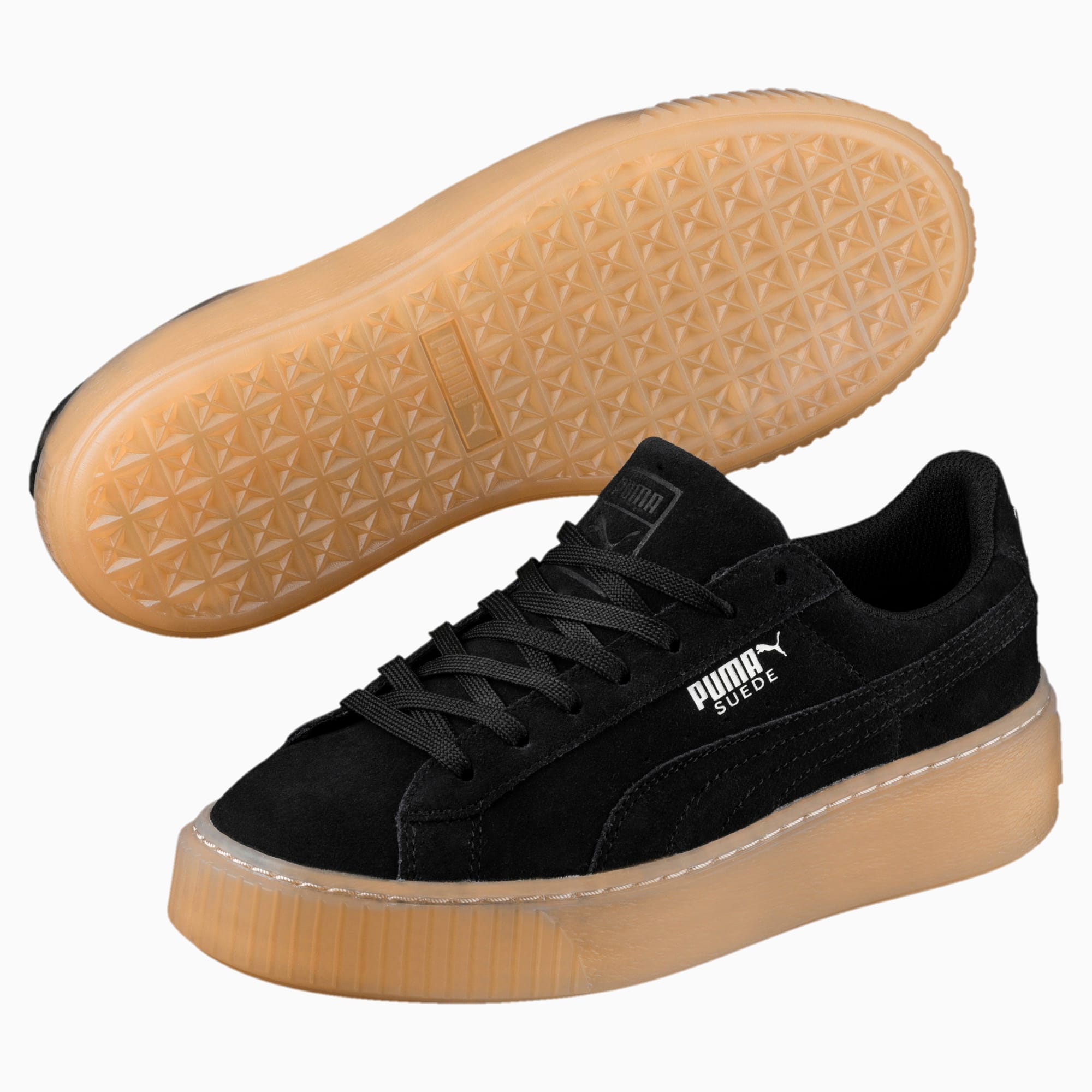 puma suede platform jewel