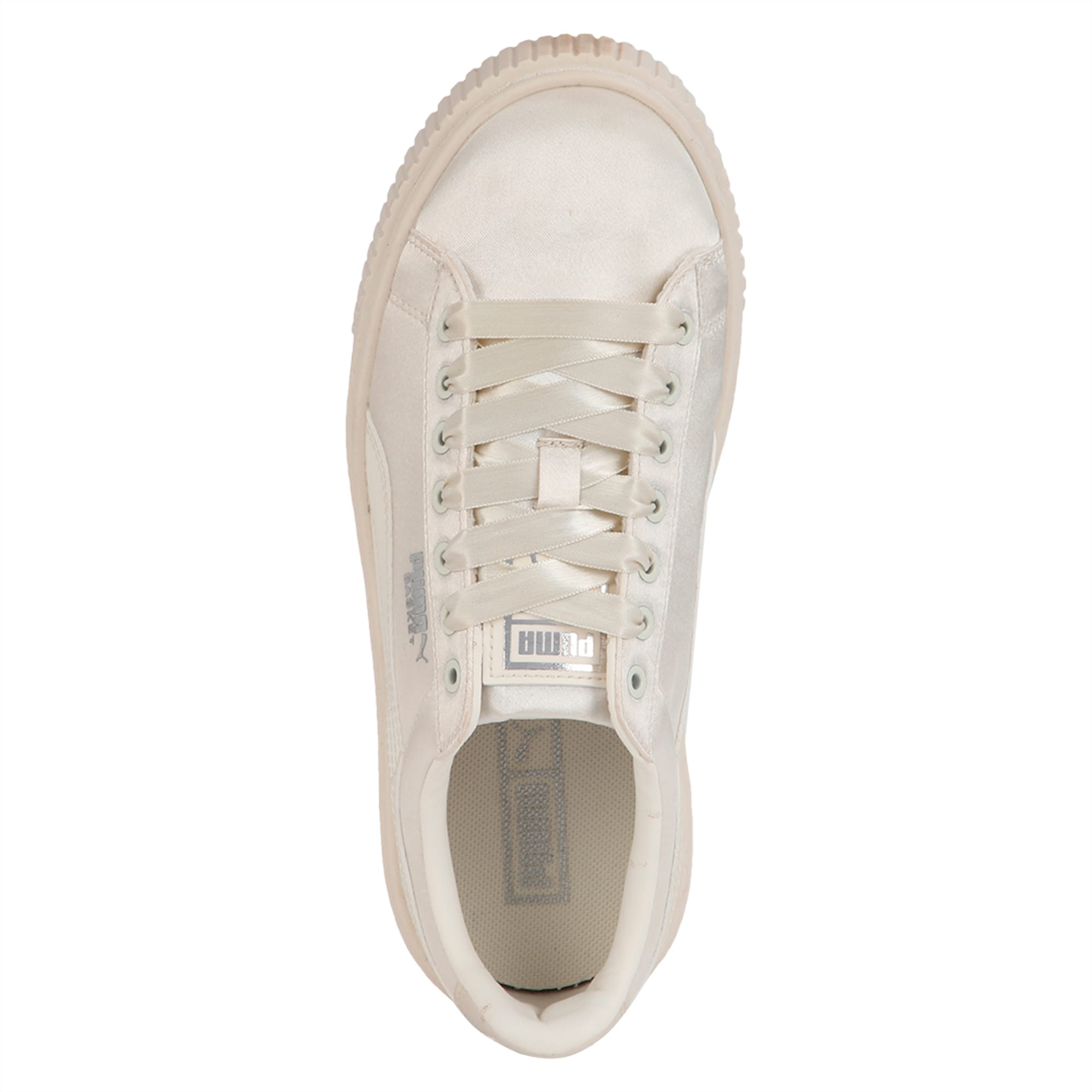 Puma suede platform bling whisper white shop