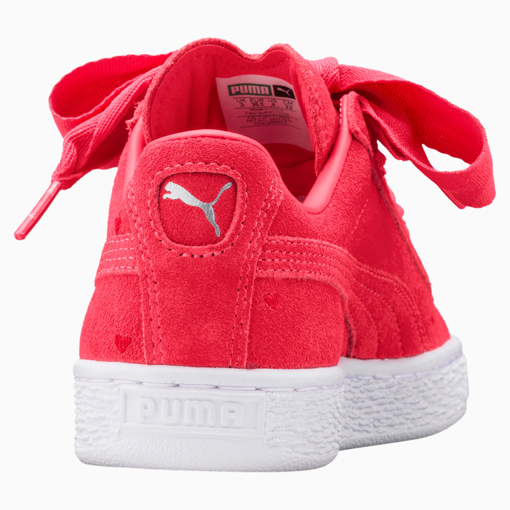 tenis puma suede heart valentine