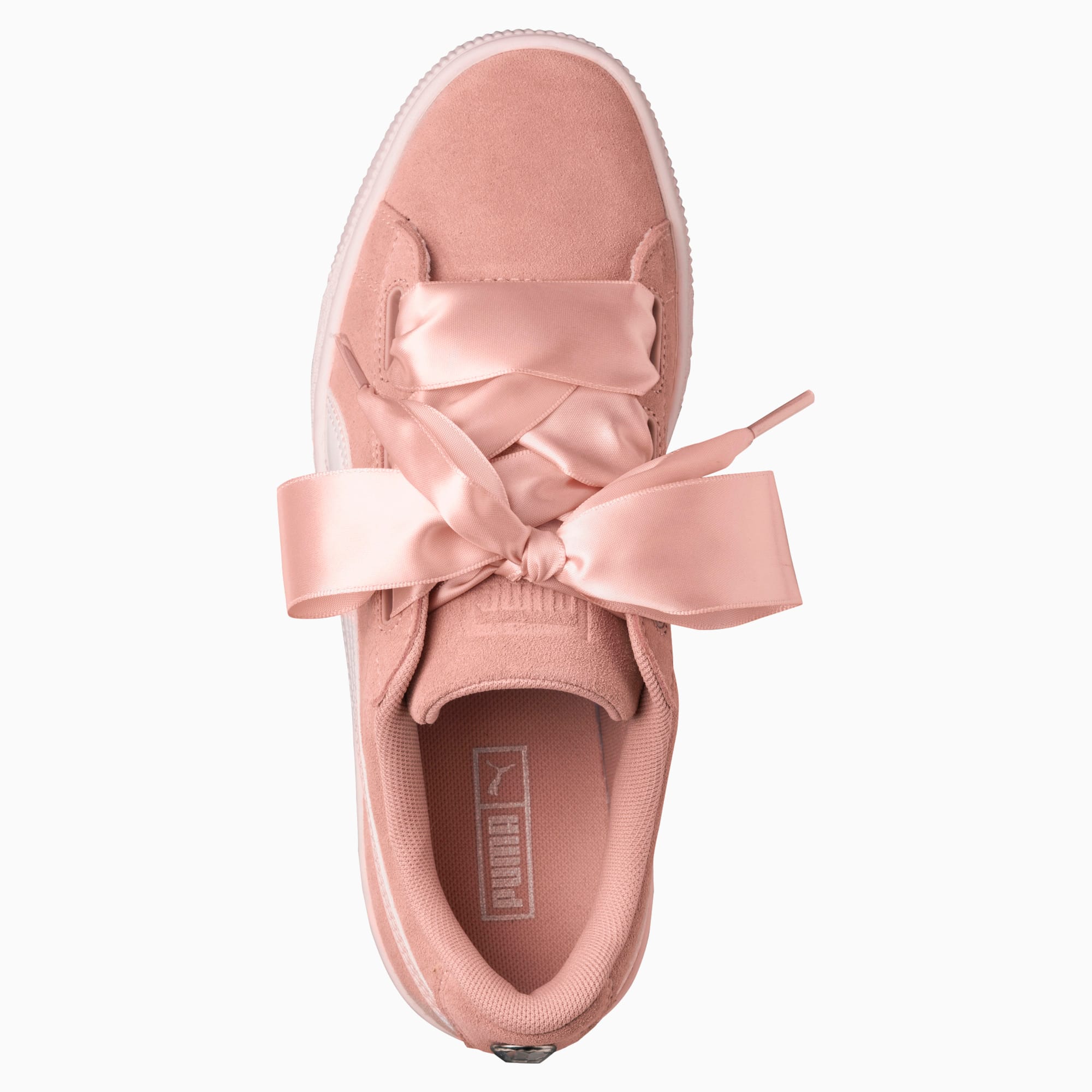 Puma suede top heart jewel