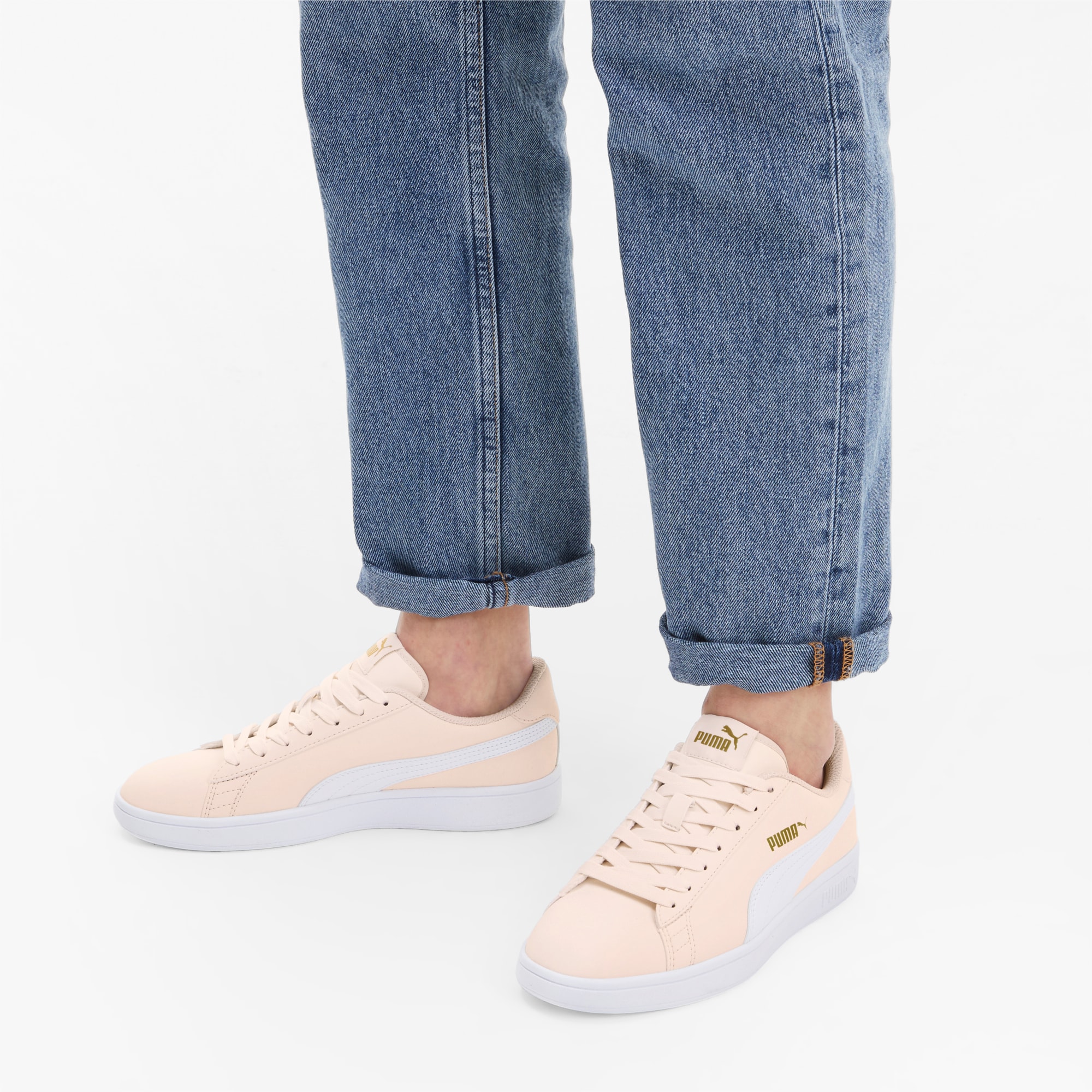 PUMA Smash v2 Buck Trainers | Rosewater 